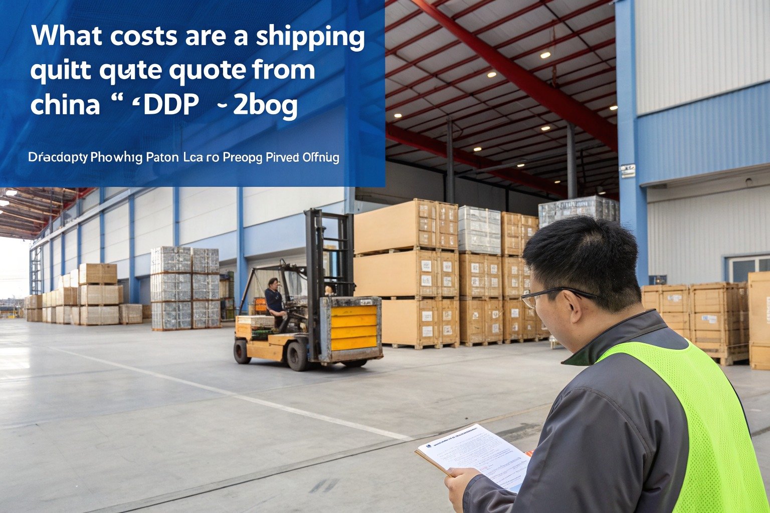 What Costs Are Included in a DDP Shipping Quote from China? - Zhejiang warehouse planning scene