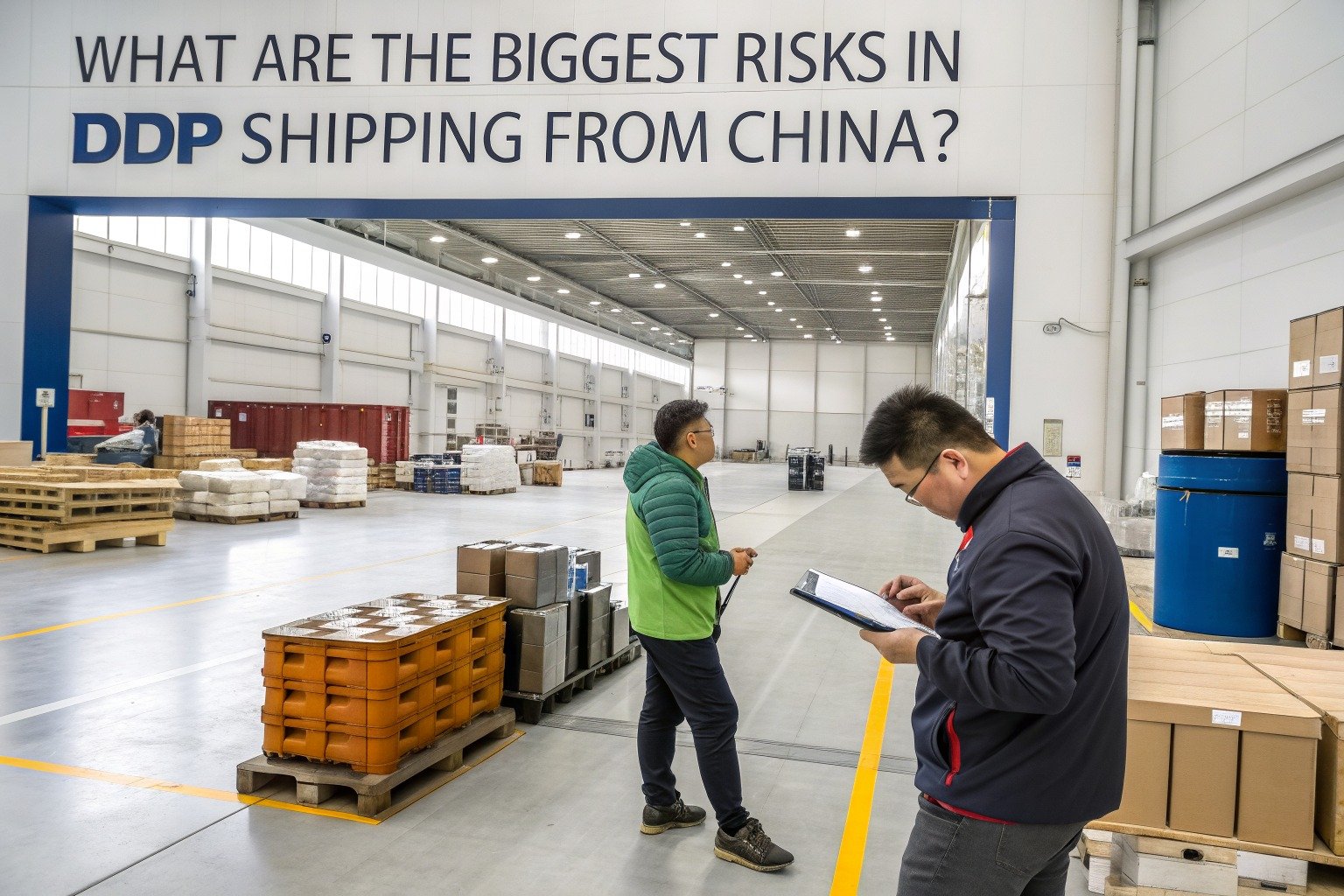 What Are the Biggest Risks in DDP Shipping from China? - Zhejiang warehouse planning scene