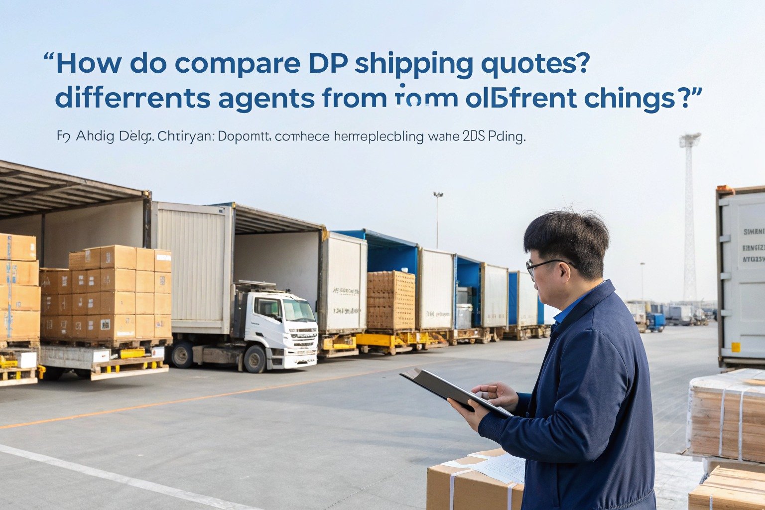 How Do I Compare DDP Shipping Quotes from Different China Agents? - Zhejiang warehouse planning scene