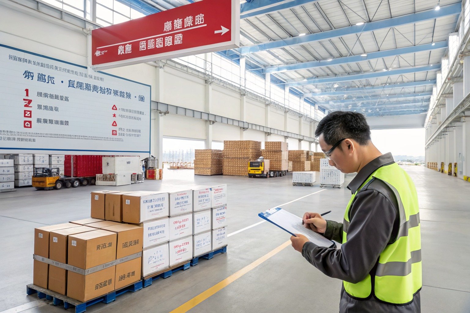 What Fees Should Be Included in a China Shipping Quote? - Zhejiang warehouse planning scene