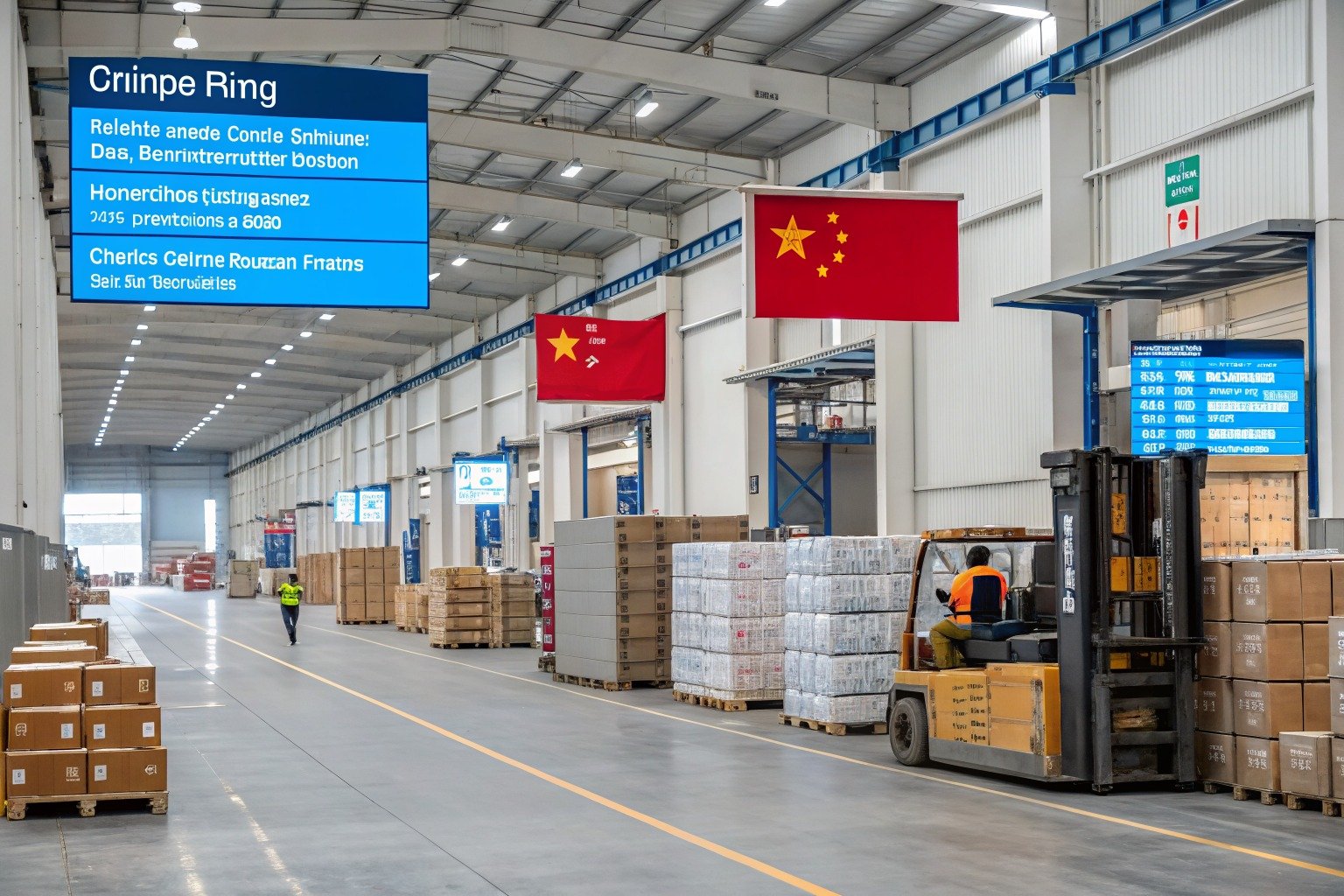 How Do I Build a Freight Budget for China Sourcing? - Zhejiang warehouse planning scene