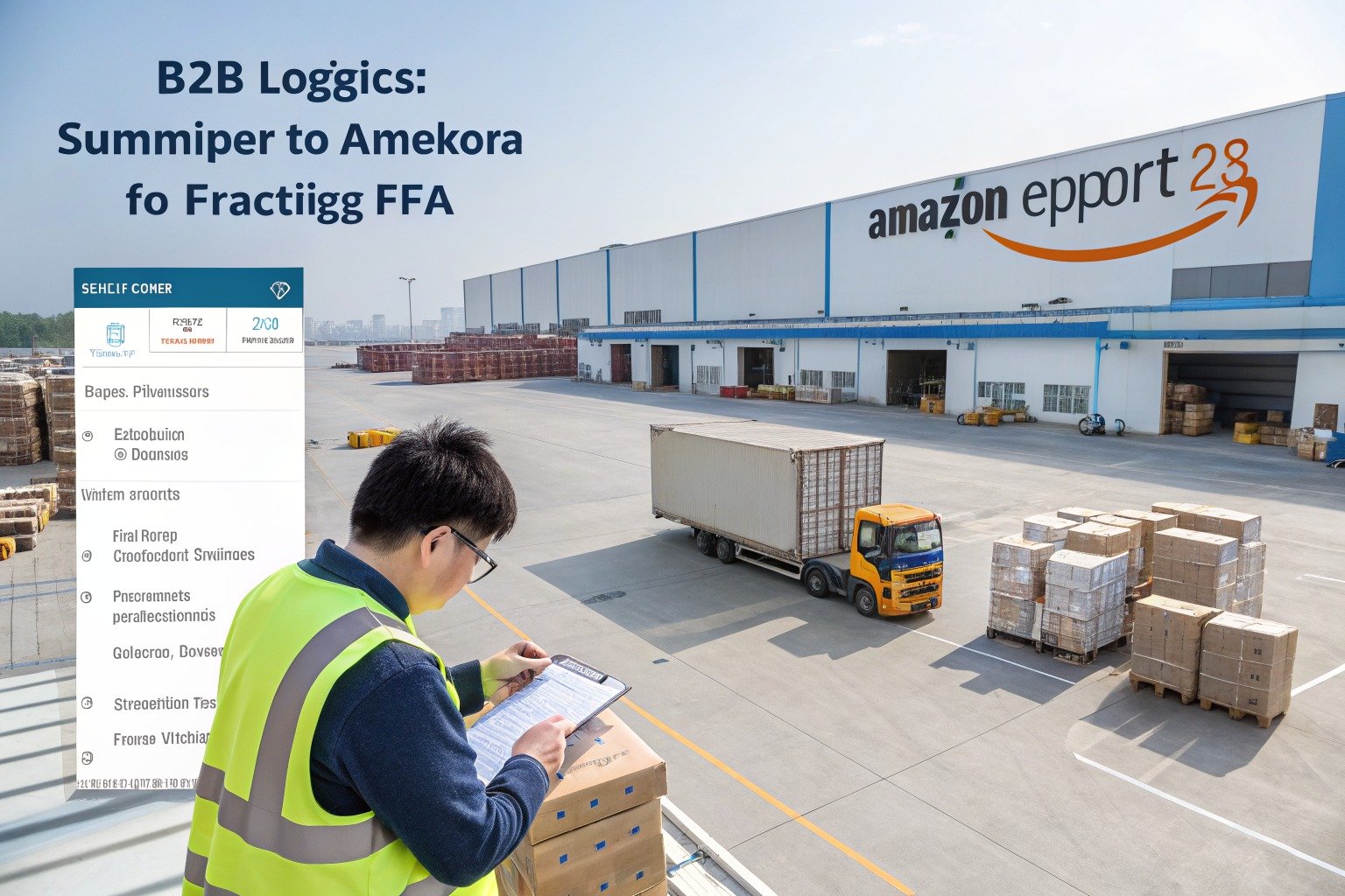 How Do I Ship Products from China to Amazon FBA Safely? - Zhejiang warehouse planning scene