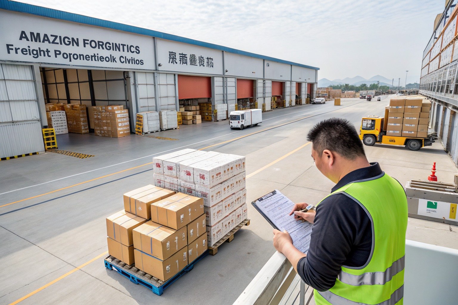 When Should I Use Air Freight for Amazon FBA from China? - Zhejiang warehouse planning scene