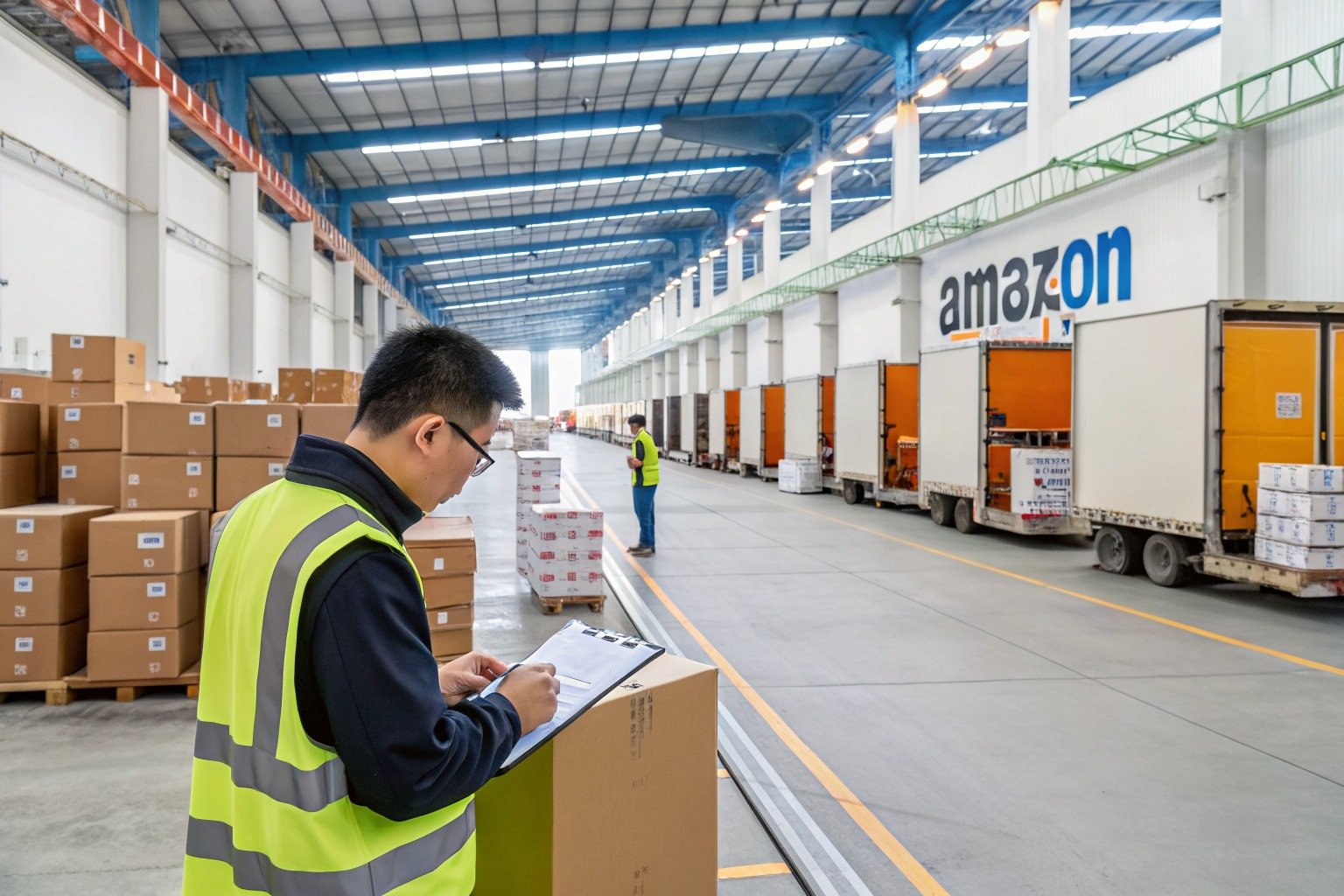 What Should FBA Sellers Know About Carton Labels and Pallets? - Zhejiang warehouse planning scene