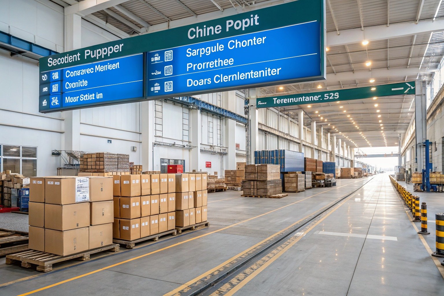 How Long Does Shipping from China to USA Take by Sea and Air? - Zhejiang warehouse planning scene