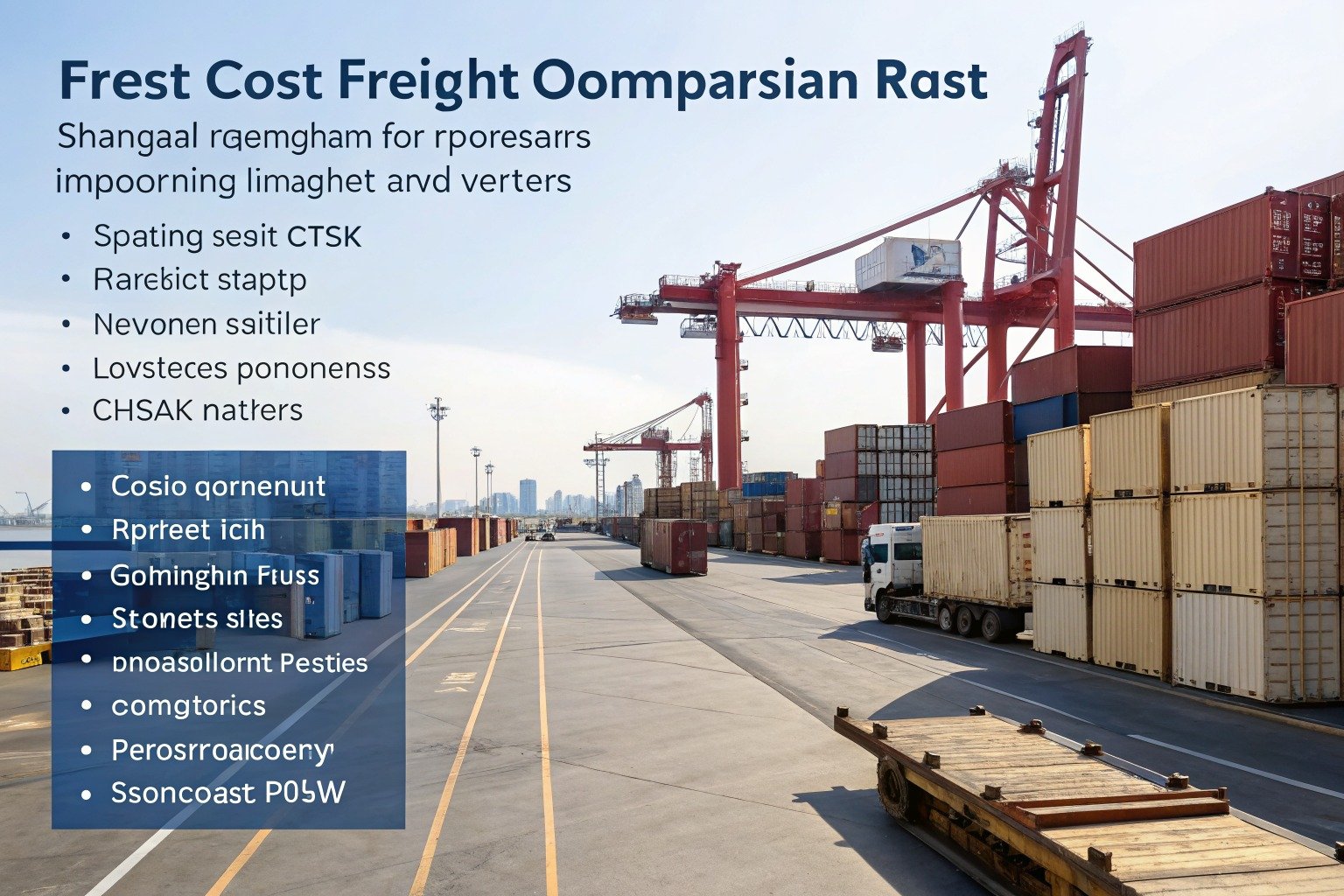 Why Does the Cheapest Freight Quote Often Become Expensive Later? - freight cost and risk review