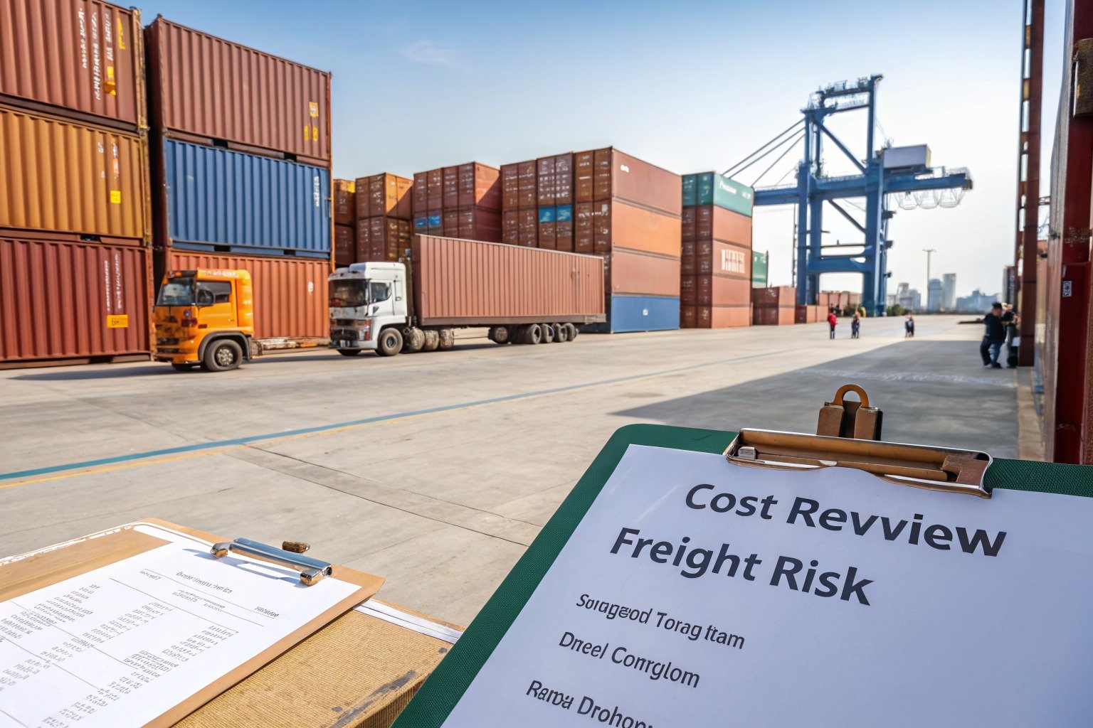 How Can I Compare Supplier Prices Under EXW, FOB, CIF, and DDP? - freight cost and risk review