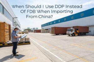When Should I Use DDP Instead of FOB When Importing from China? - featured