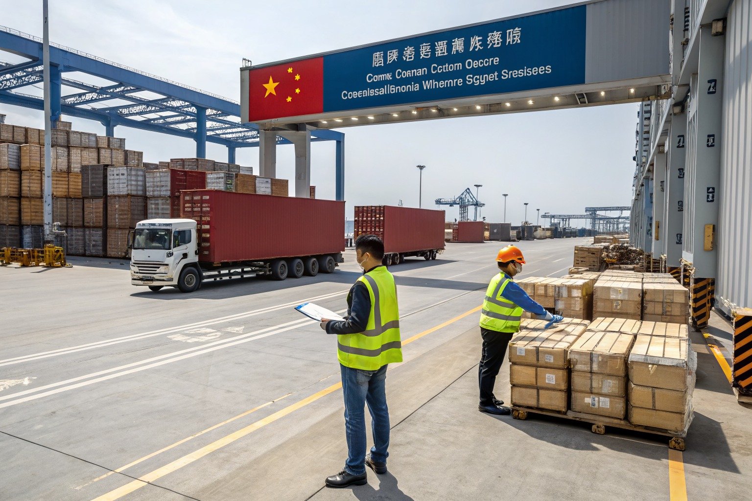How Long Does Shipping from China to New Zealand Take by Sea and Air? - Zhejiang warehouse planning scene