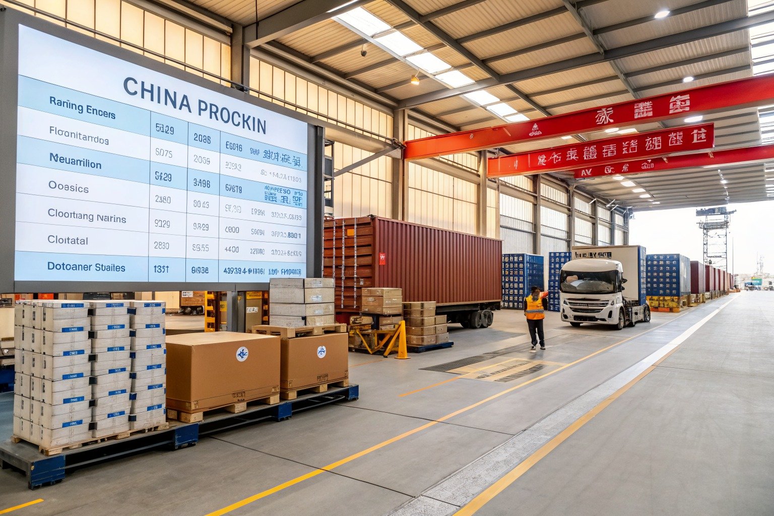 What Is the Best Way to Ship from China to UAE? - Zhejiang warehouse planning scene