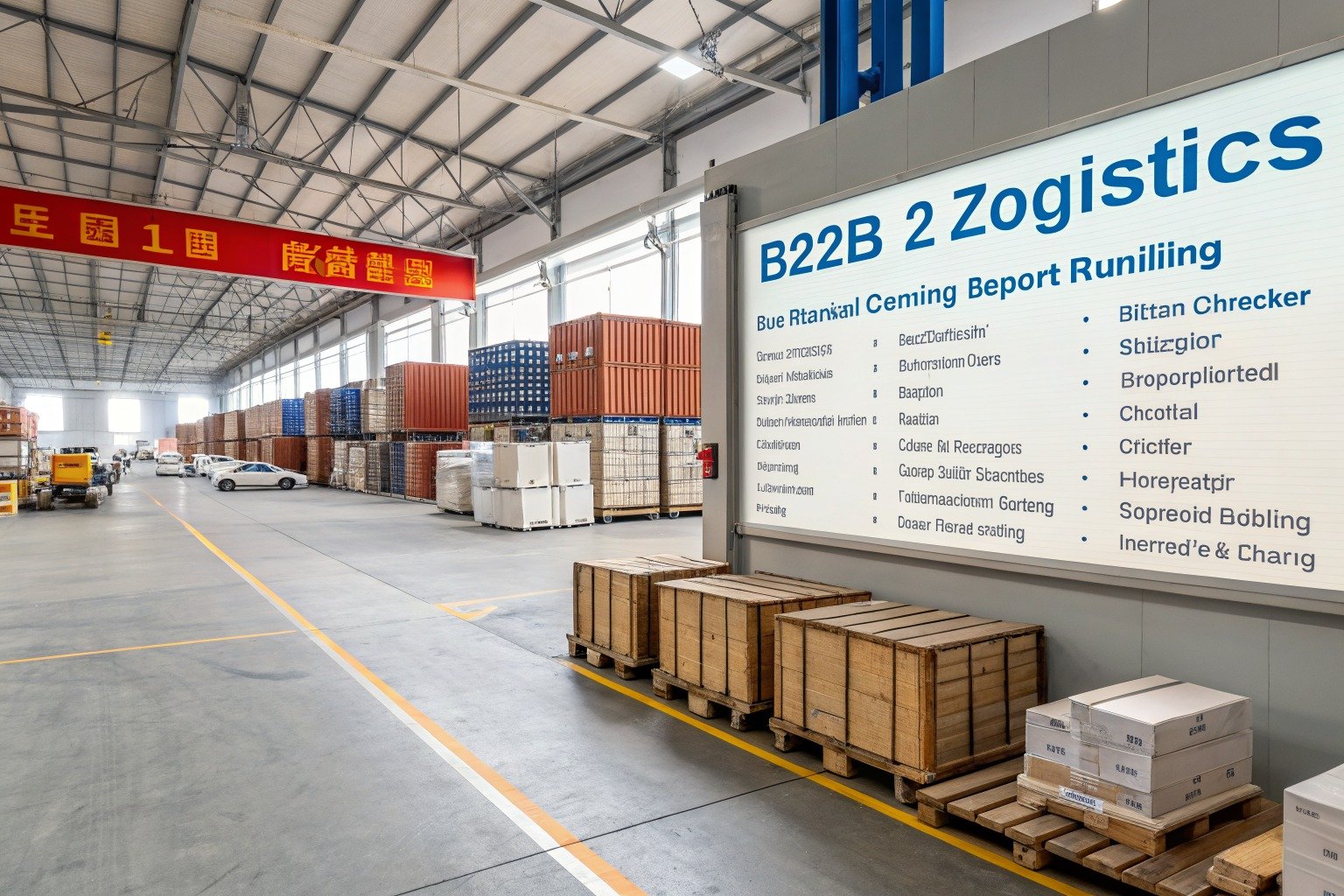 How Long Does Shipping from China to UAE Take by Sea and Air? - Zhejiang warehouse planning scene