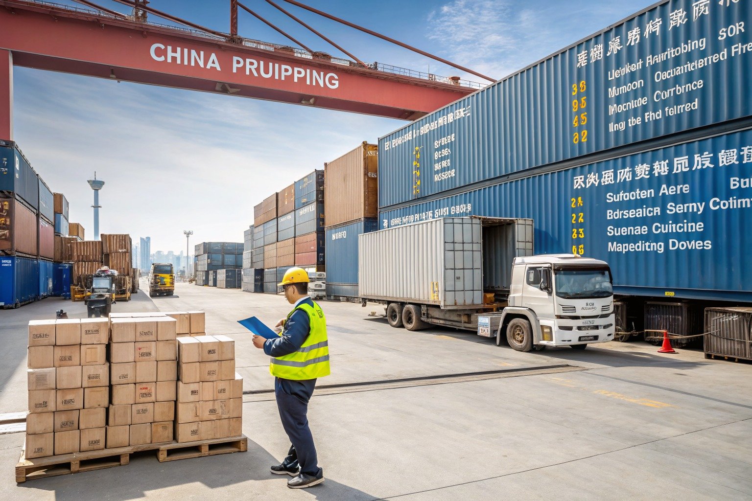Which Documents Do I Need for Freight from China to UAE? - Zhejiang warehouse planning scene