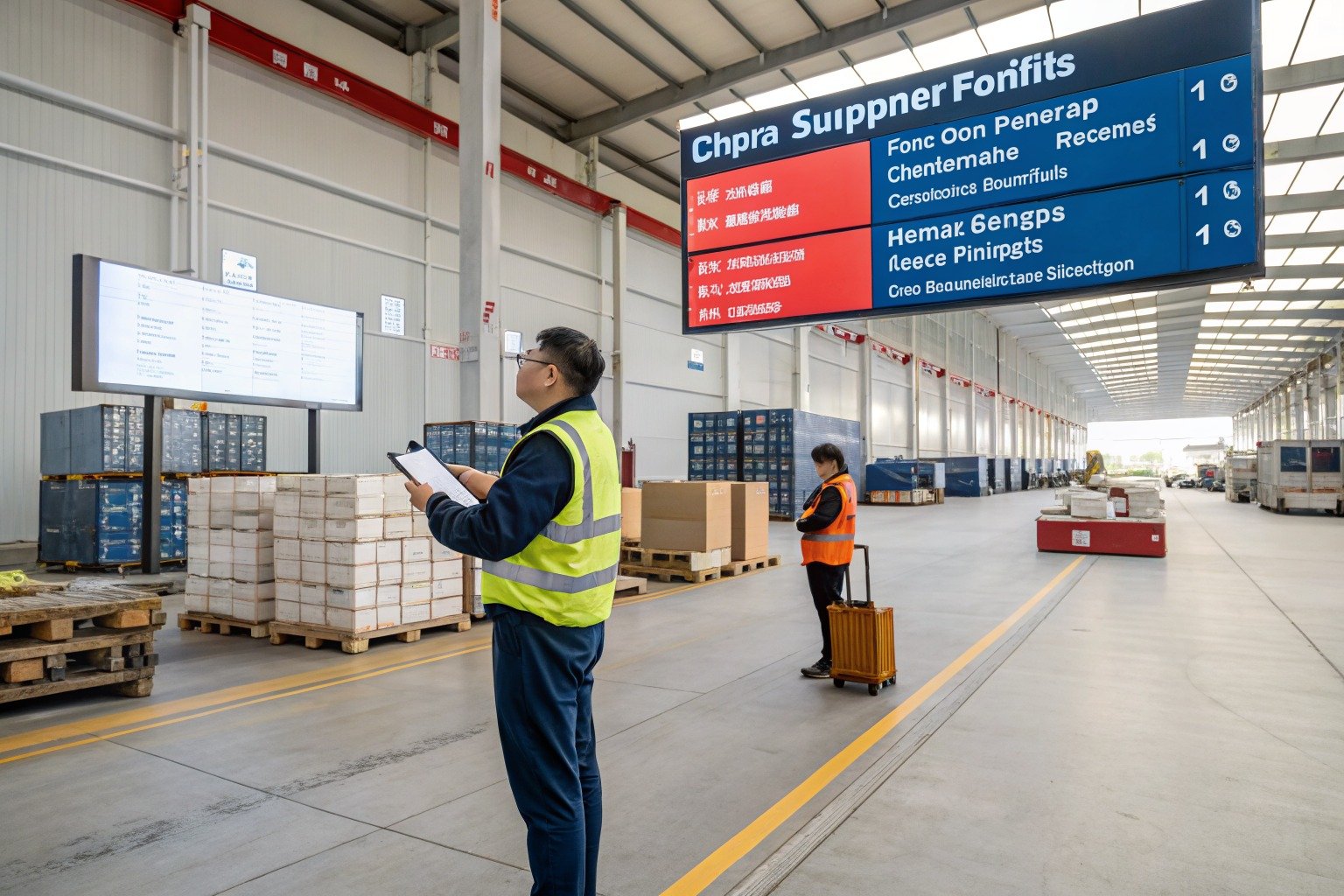 How Long Does Shipping from China to South Korea Take by Sea and Air? - Zhejiang warehouse planning scene