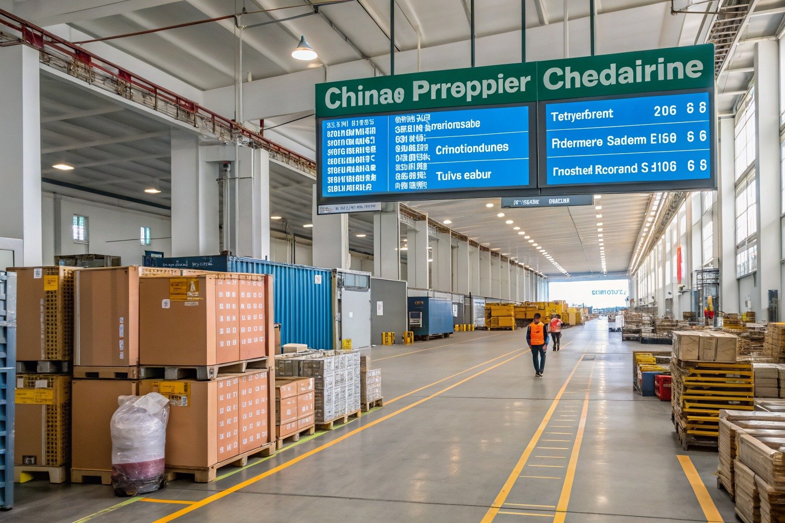 How Does ocean freight from China Work for large or heavy cargo? - Zhejiang warehouse planning scene
