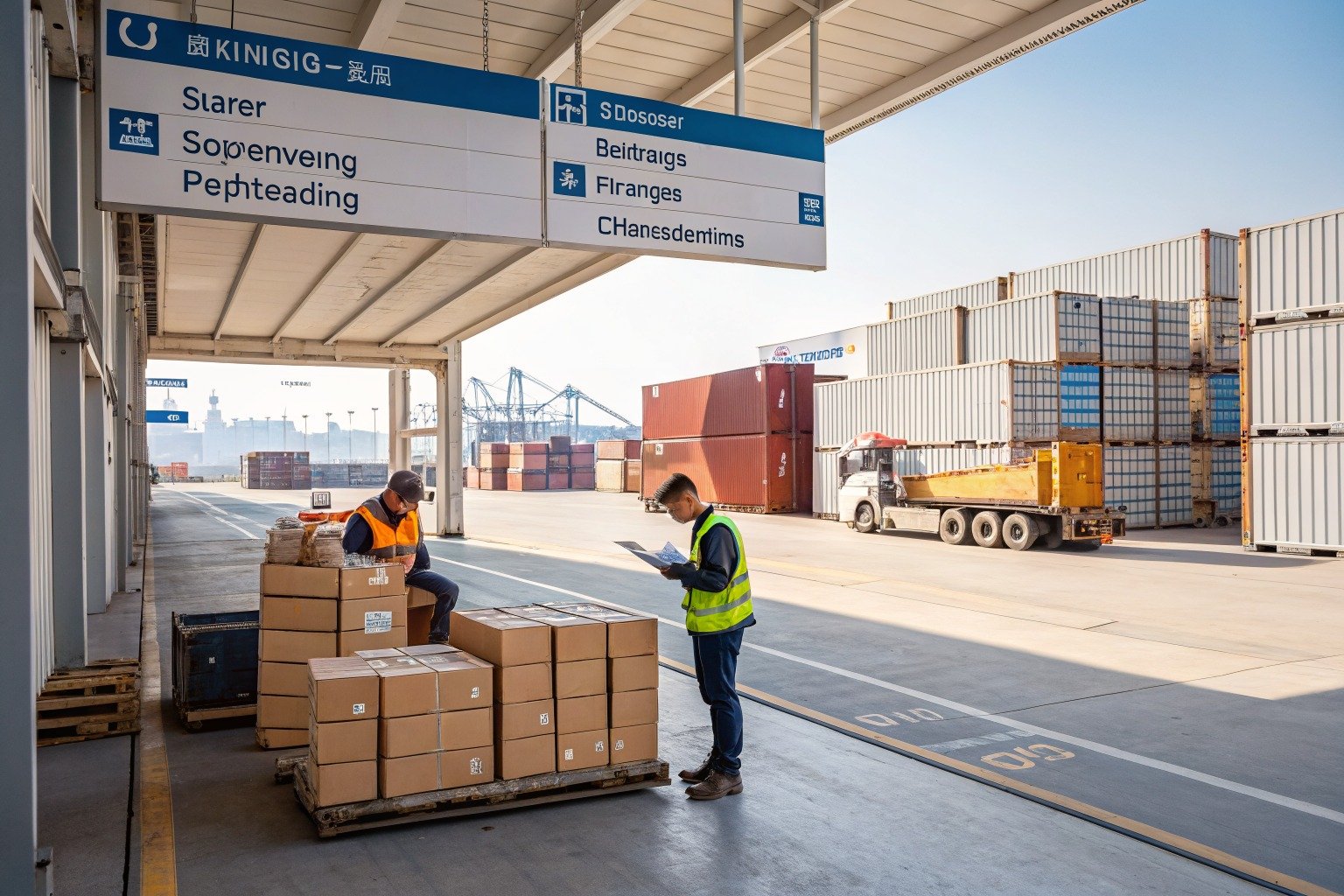 How Do Transit Times Change When I Use ocean freight from China? - Zhejiang warehouse planning scene