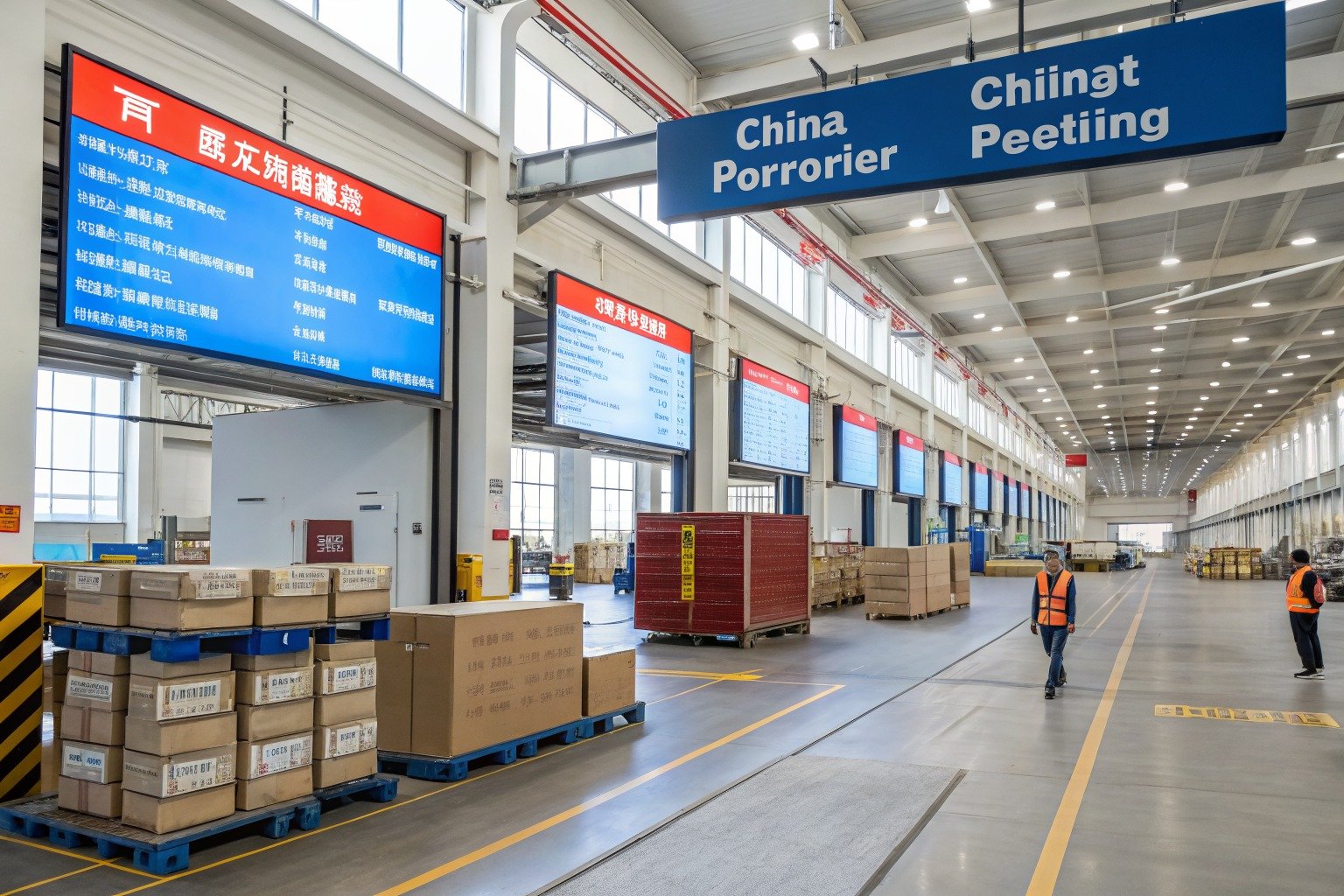 How Do Transit Times Change When I Use air freight from China? - Zhejiang warehouse planning scene