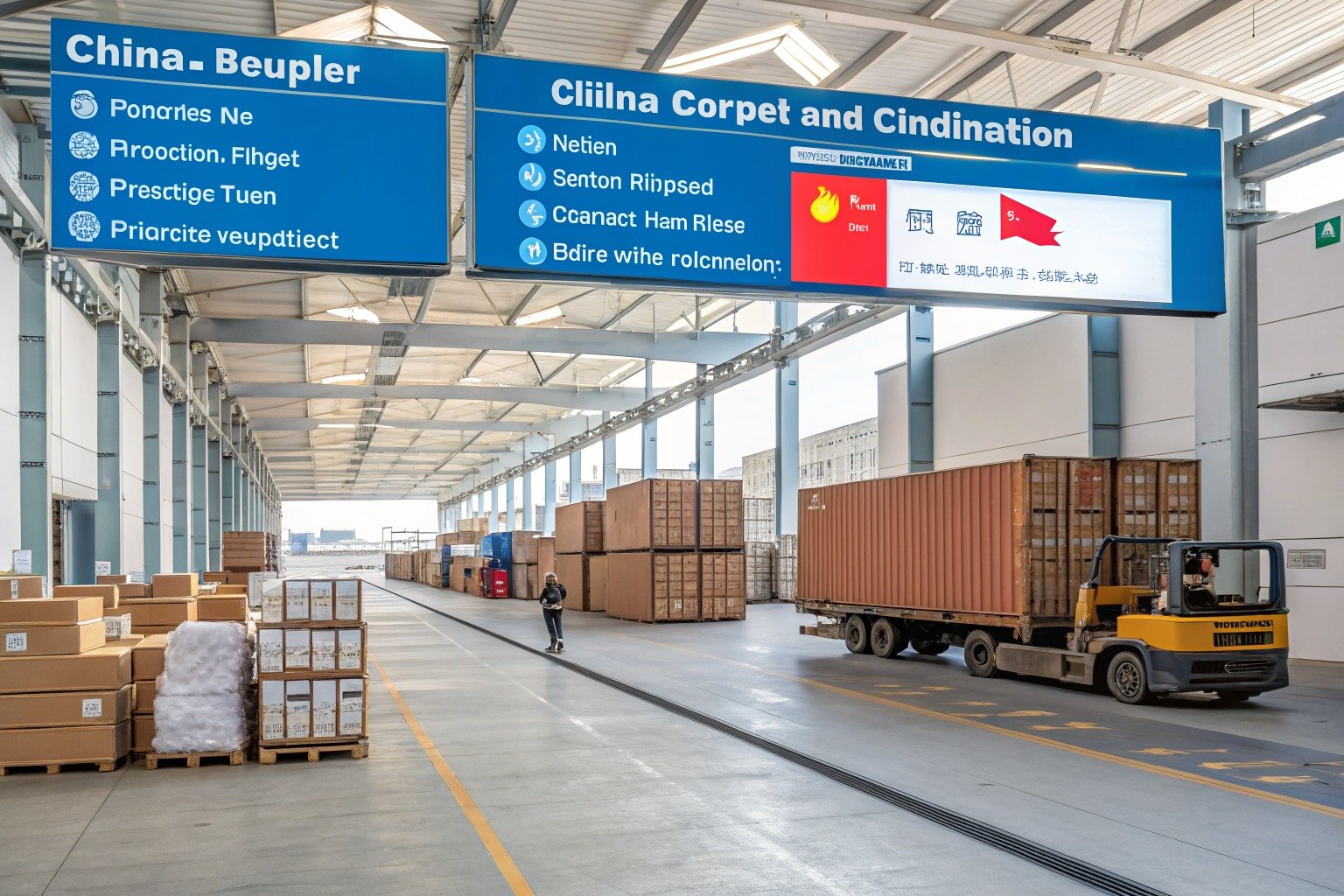 What Mistakes Do Buyers Make When Using rail freight from China? - Zhejiang warehouse planning scene