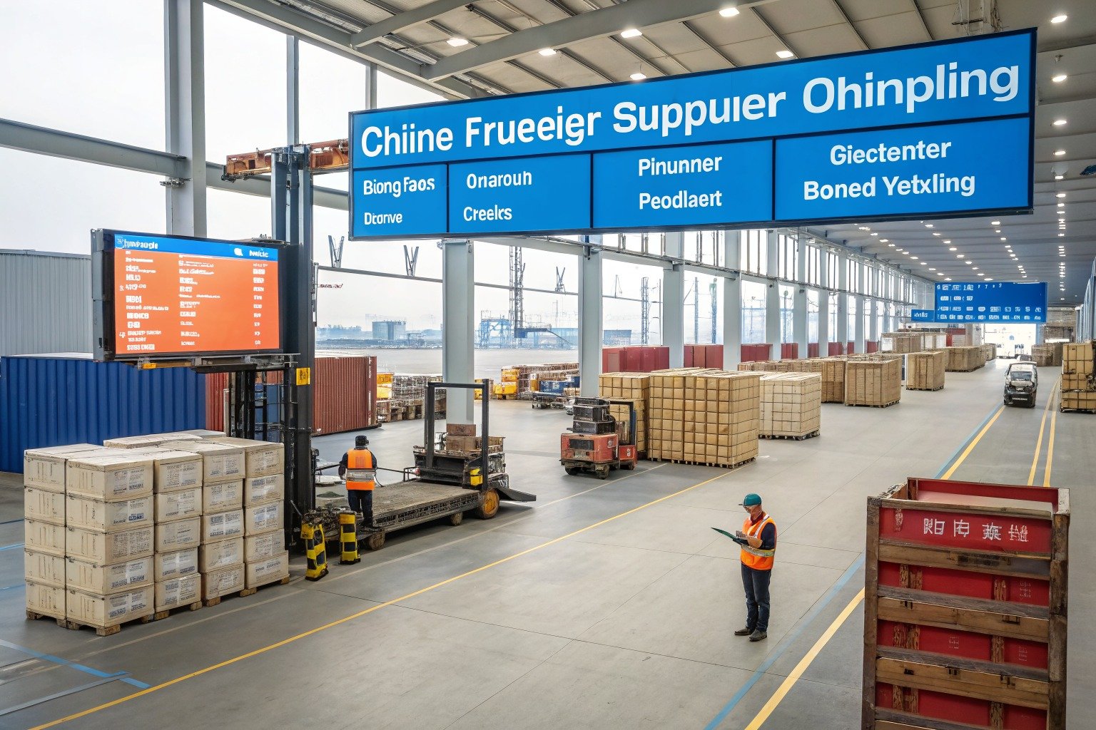 How Can I Reduce Risk When Booking FCL shipping from China? - Zhejiang warehouse planning scene