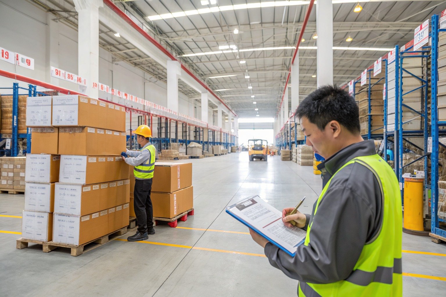 How Can I Reduce Risk When Booking express courier from China? - Zhejiang warehouse planning scene