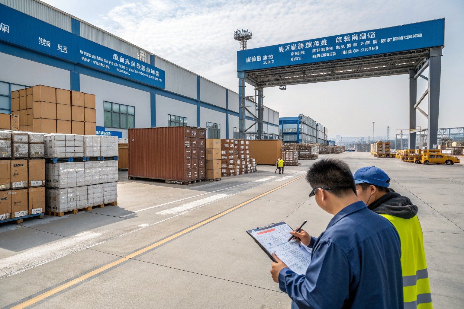 How Can I Reduce Risk When Booking multimodal freight from China? - Zhejiang warehouse planning scene