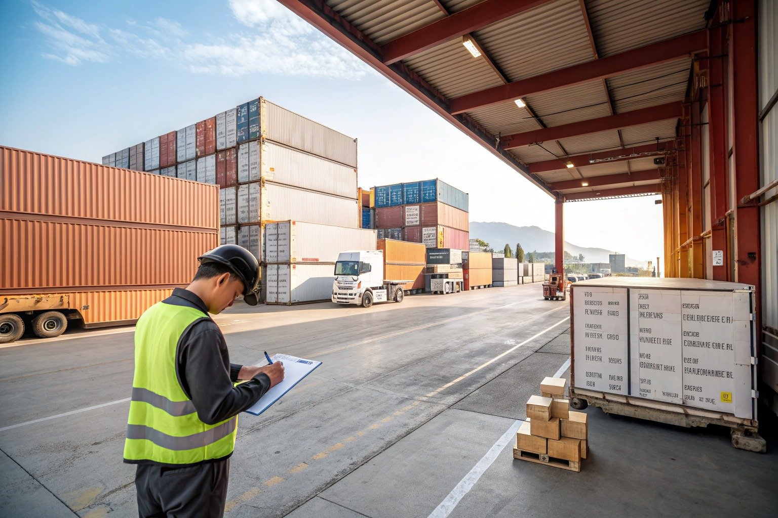 When Should I Choose door-to-door shipping from China Instead of port-to-port shipping? - Zhejiang warehouse planning scene