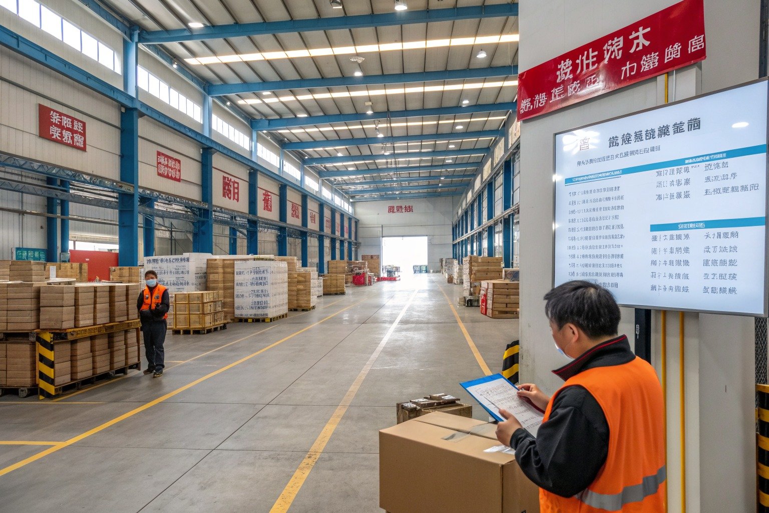 Which Documents Are Needed for door-to-door shipping from China? - Zhejiang warehouse planning scene