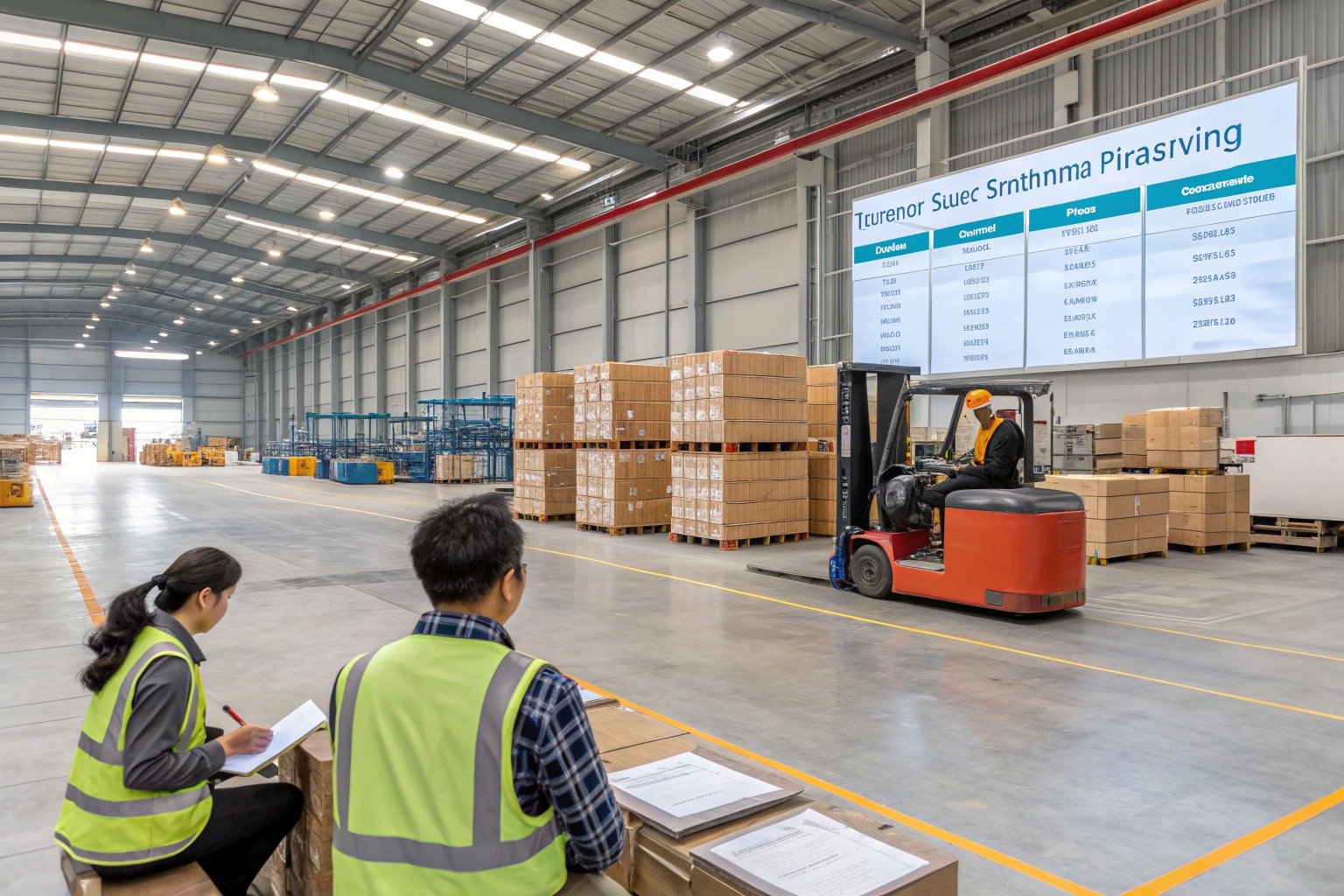 How Do Transit Times Change When I Use door-to-door shipping from China? - Zhejiang warehouse planning scene