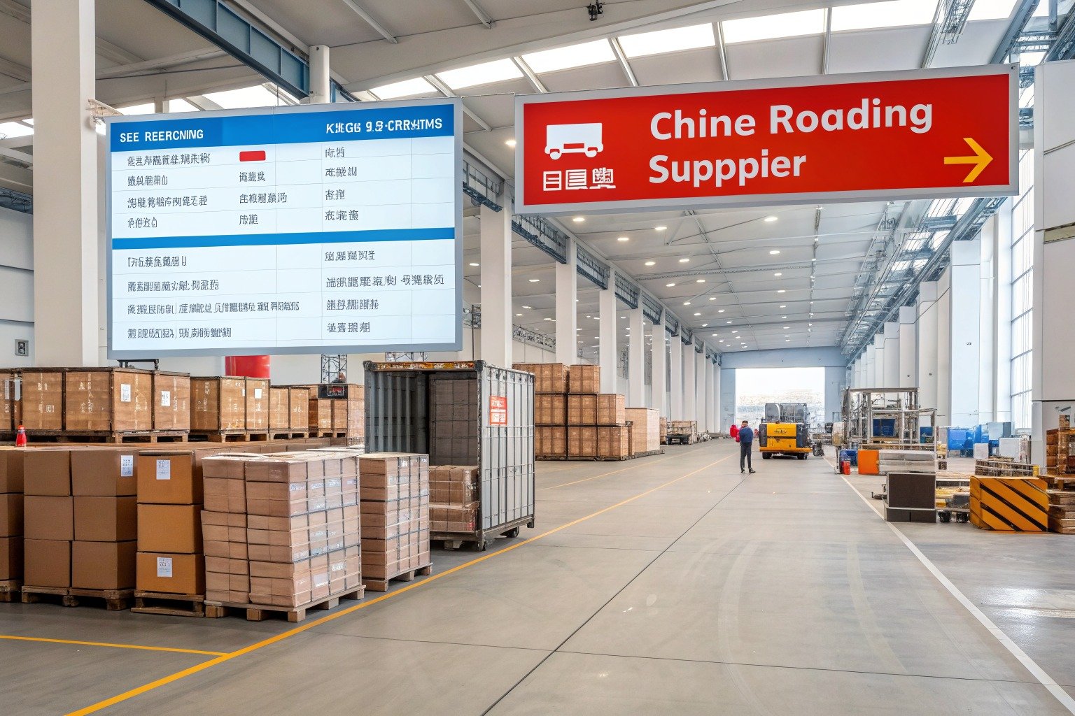 How Can GeeseCargo Help Me Compare door-to-door shipping and port-to-port shipping? - Zhejiang warehouse planning scene