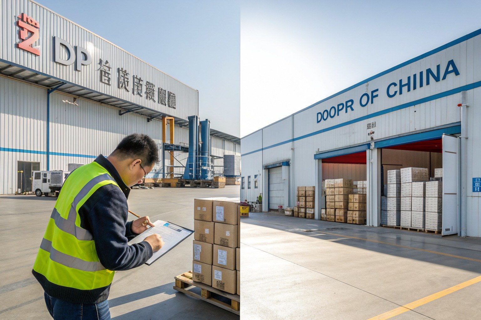 Should Amazon sellers Use DDP or FOB Shipping from China? - Zhejiang warehouse planning scene