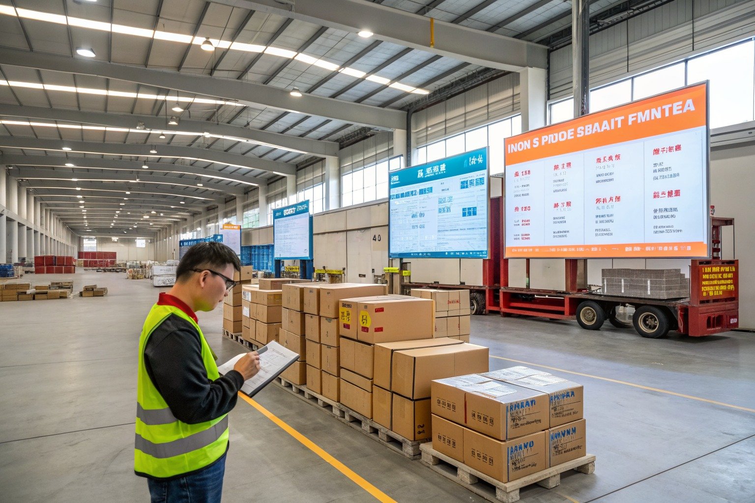How Can Amazon sellers Compare China Freight Quotes More Clearly? - Zhejiang warehouse planning scene