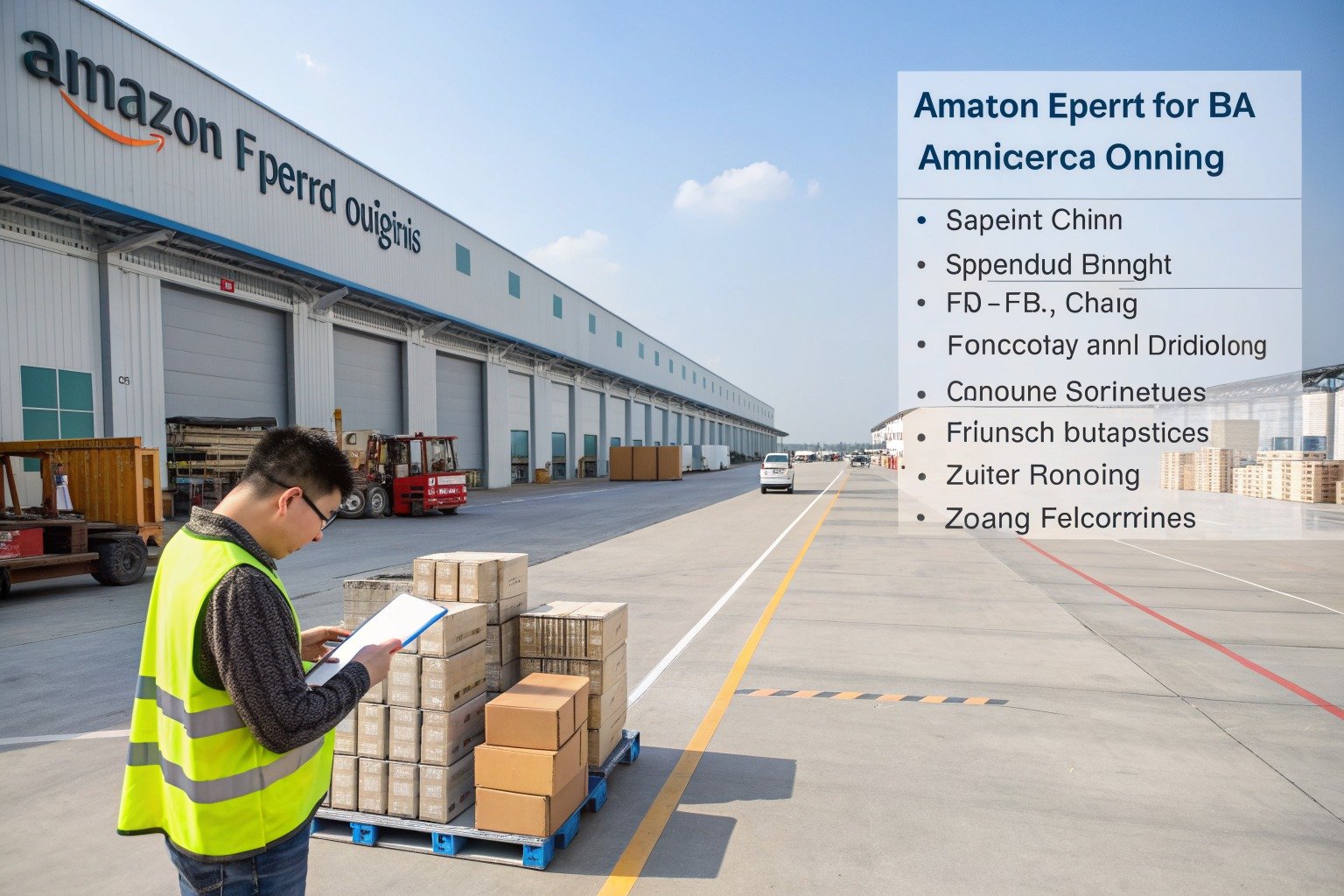 What Should Amazon sellers Ask Before Booking Door-to-Door Shipping from China? - Zhejiang warehouse planning scene