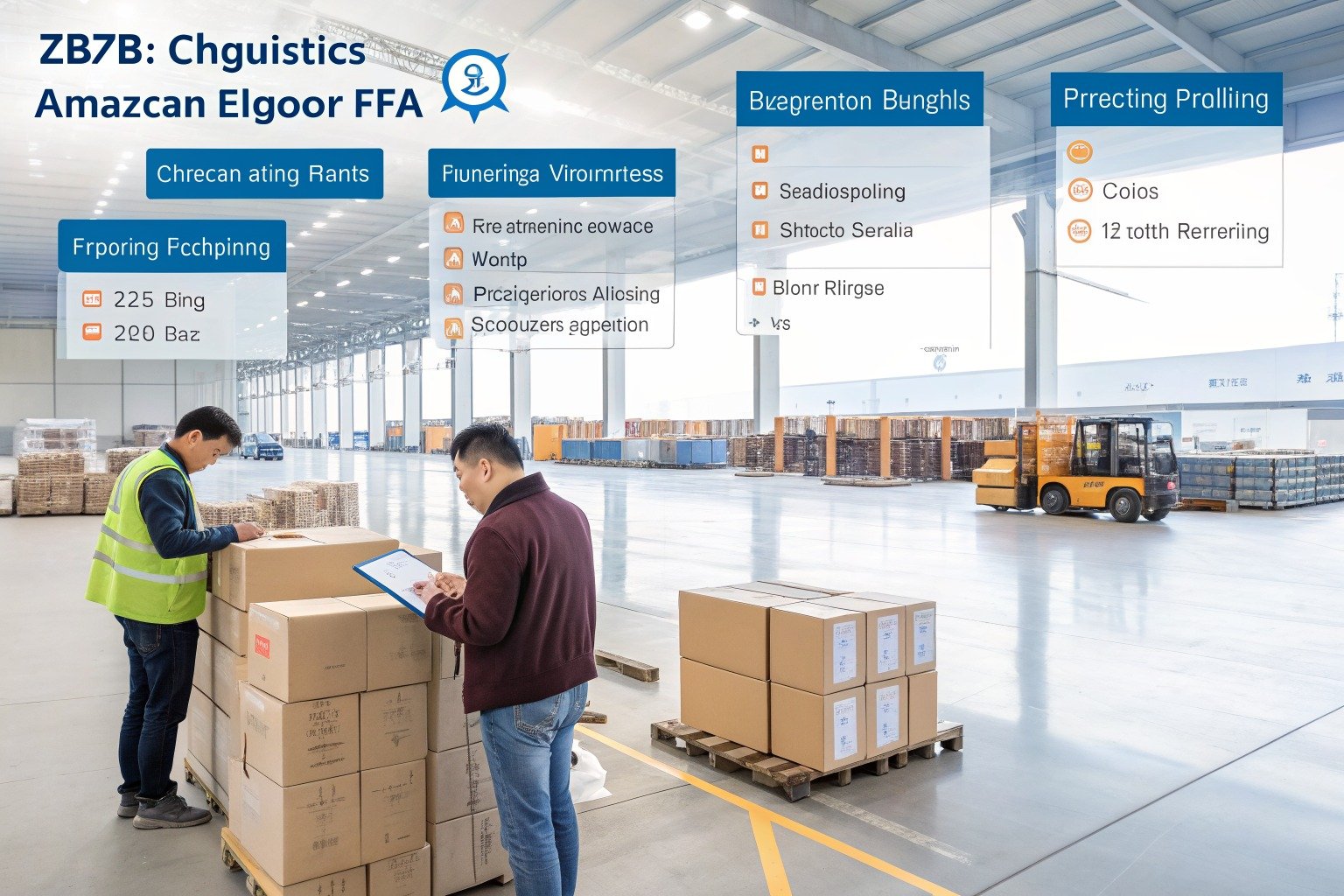 How Can Amazon sellers Use Consolidation to Save Shipping Cost from China? - Zhejiang warehouse planning scene