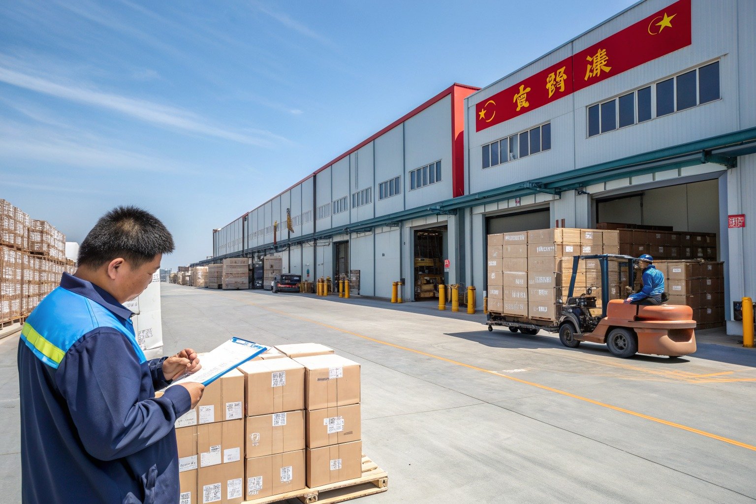 Should Shopify brands Use DDP or FOB Shipping from China? - Zhejiang warehouse planning scene