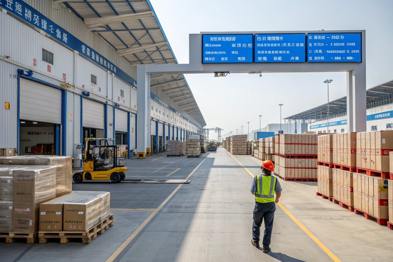What Should Shopify brands Ask Before Booking Door-to-Door Shipping from China? - Zhejiang warehouse planning scene