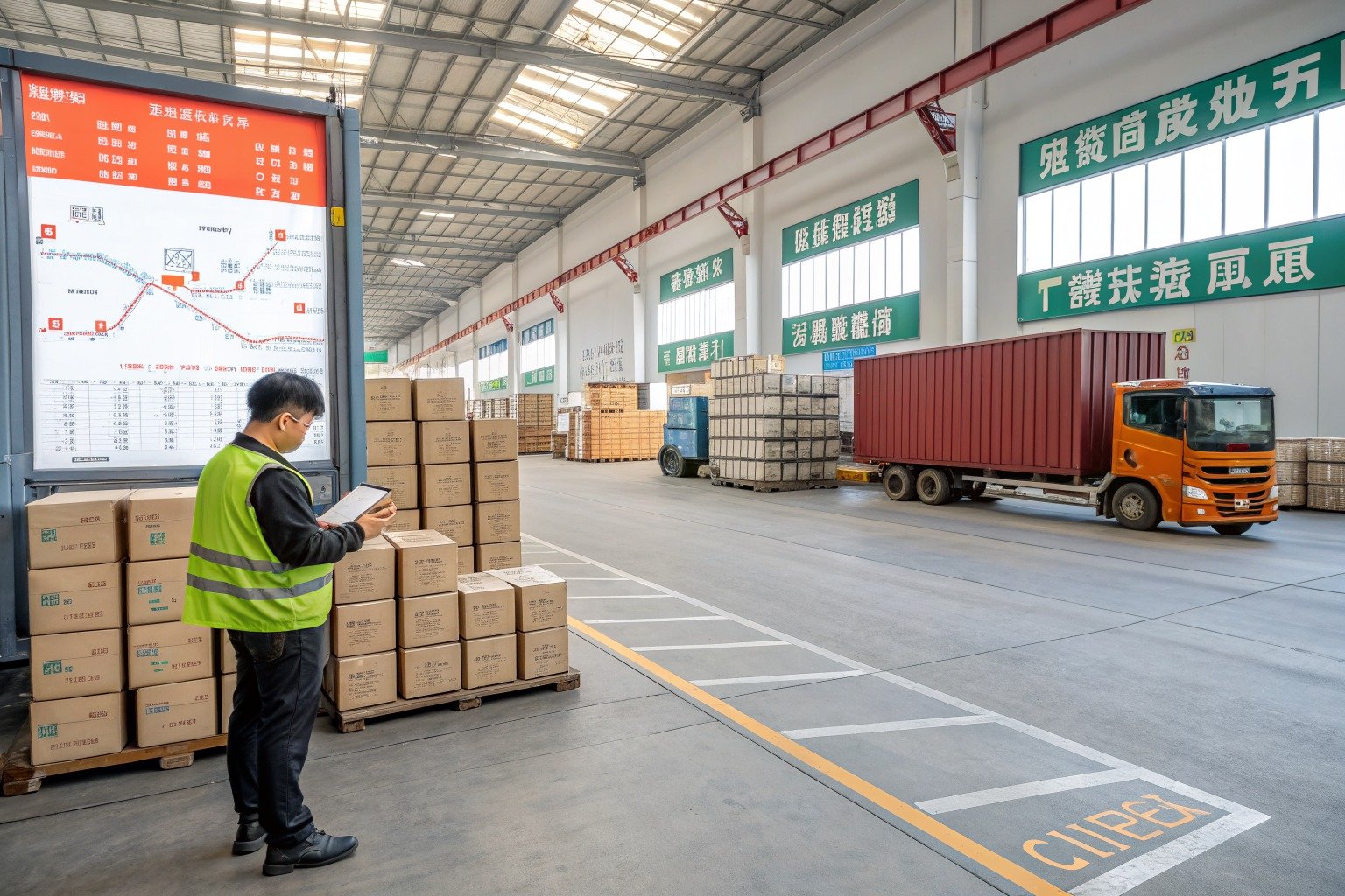 When Should Shopify brands Switch from Express to Air or Sea Freight from China? - Zhejiang warehouse planning scene