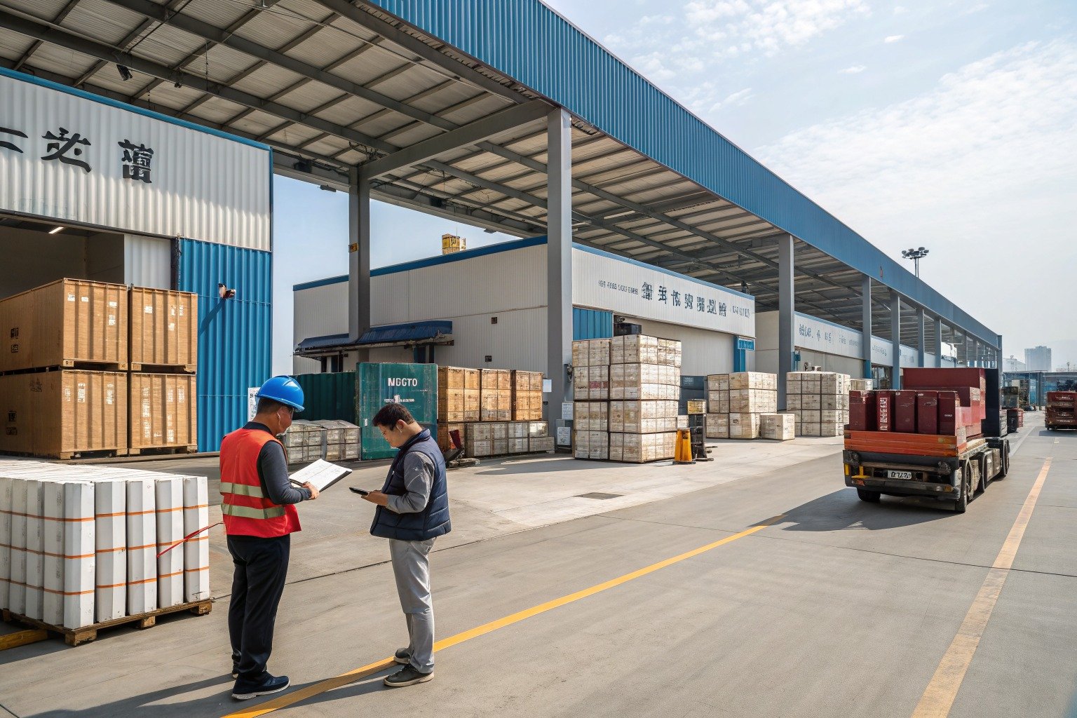 What Should wholesale importers Ask Before Booking Door-to-Door Shipping from China? - Zhejiang warehouse planning scene