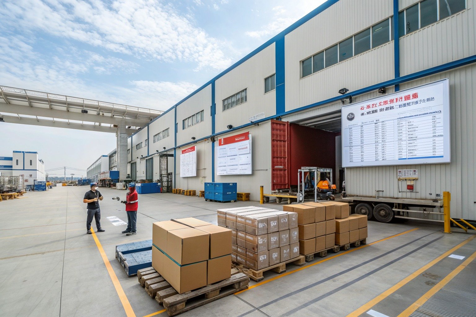 What Should e-commerce operators Ask Before Booking Door-to-Door Shipping from China? - Zhejiang warehouse planning scene