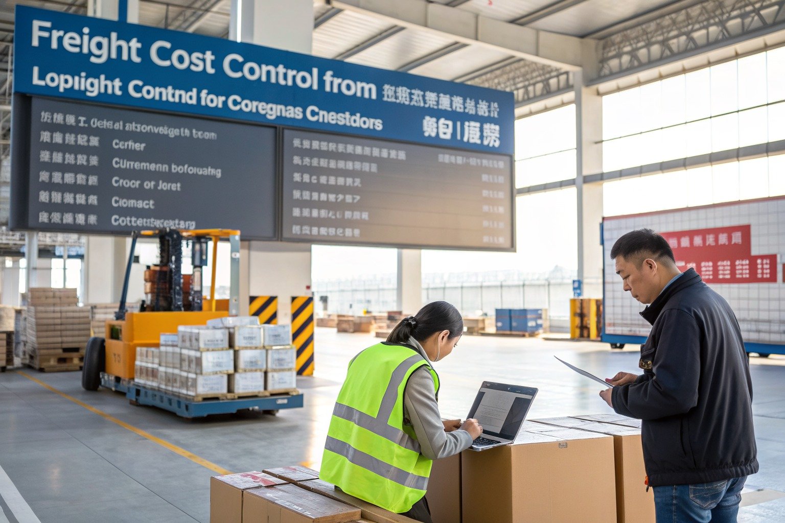 How Can e-commerce operators Use Consolidation to Save Shipping Cost from China? - Zhejiang warehouse planning scene