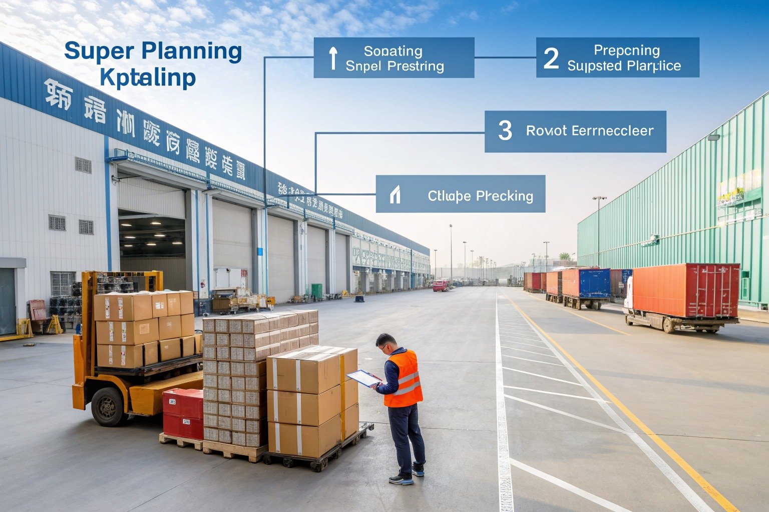 When Should trade companies Switch from Express to Air or Sea Freight from China? - Zhejiang warehouse planning scene
