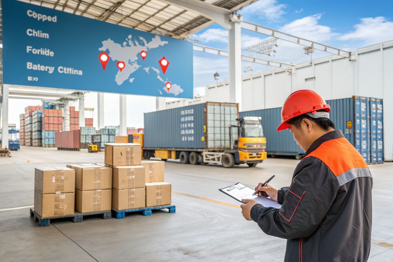 How Can I Lower Freight Cost for home decor Imported from China? - Zhejiang warehouse planning scene