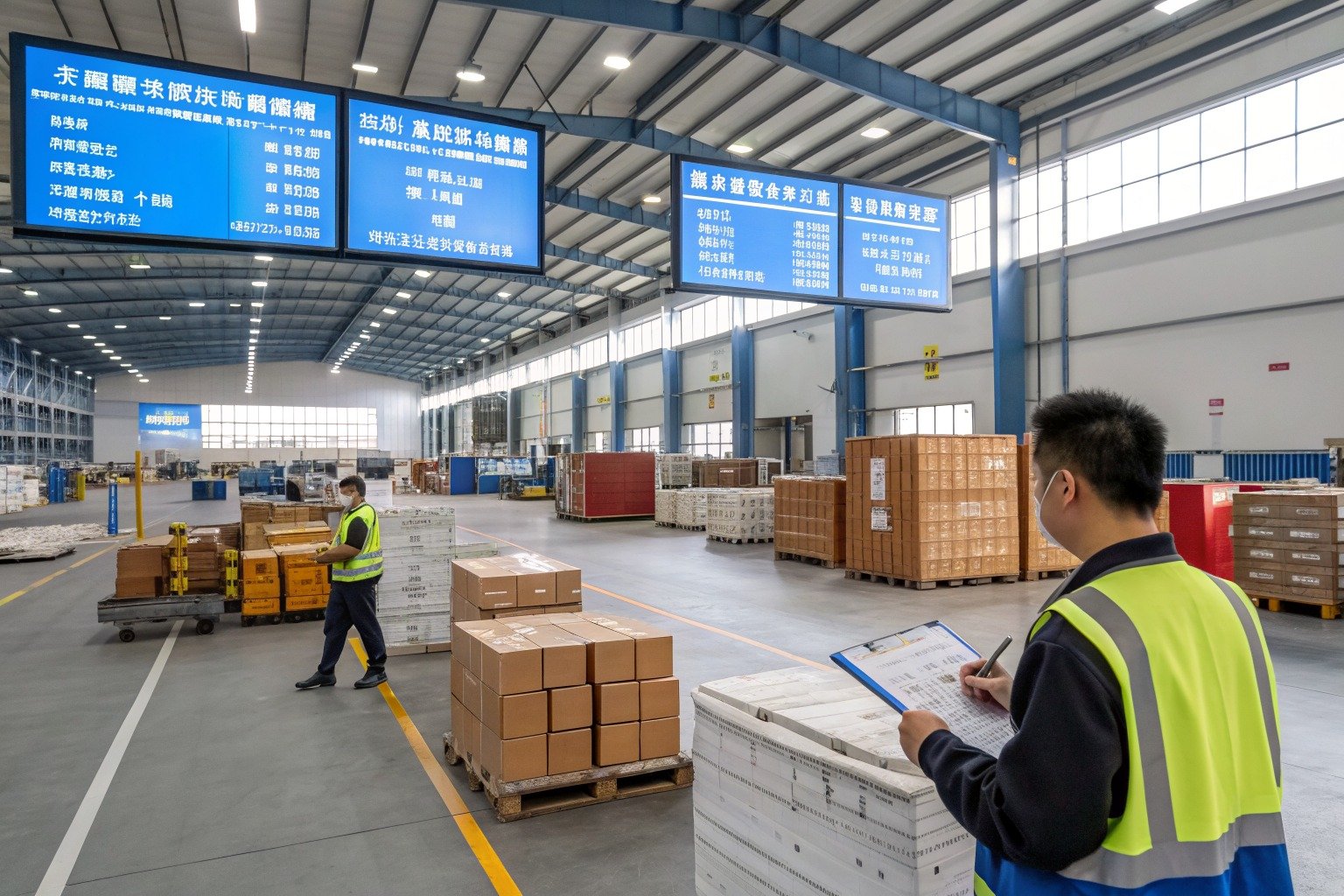 When Is Air Freight Worth It for home decor from China? - Zhejiang warehouse planning scene