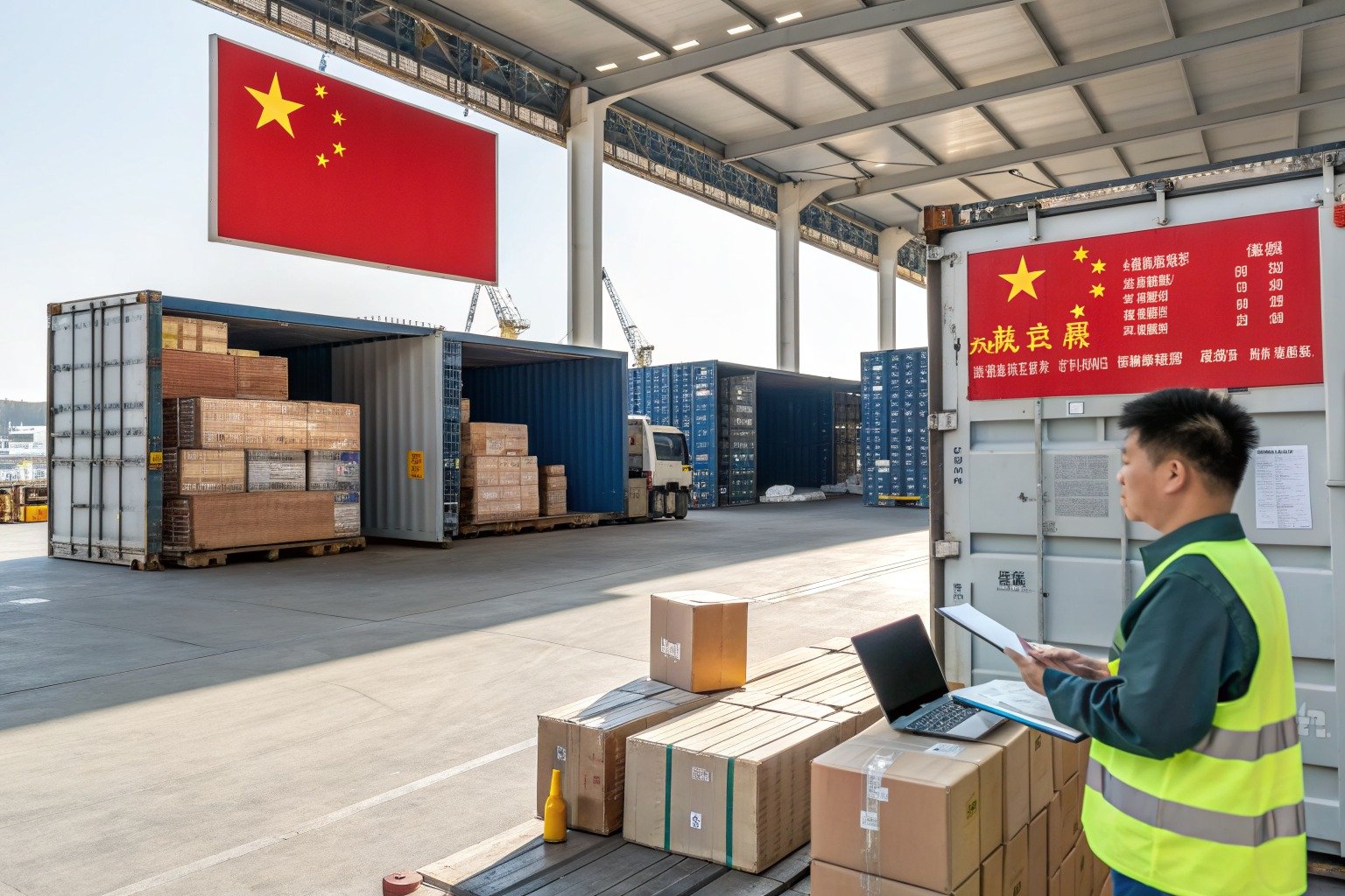 How Can I Avoid Damage When Shipping furniture from China? - Zhejiang warehouse planning scene