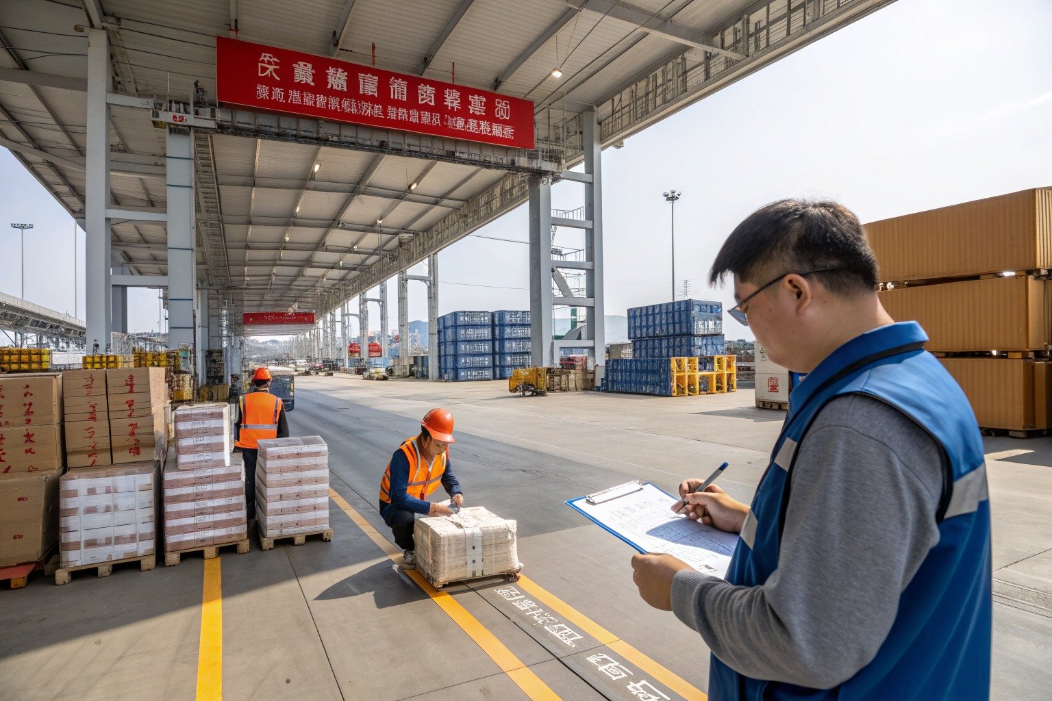 How Should I Plan beauty products Shipping Around labeling and customs checks? - Zhejiang warehouse planning scene