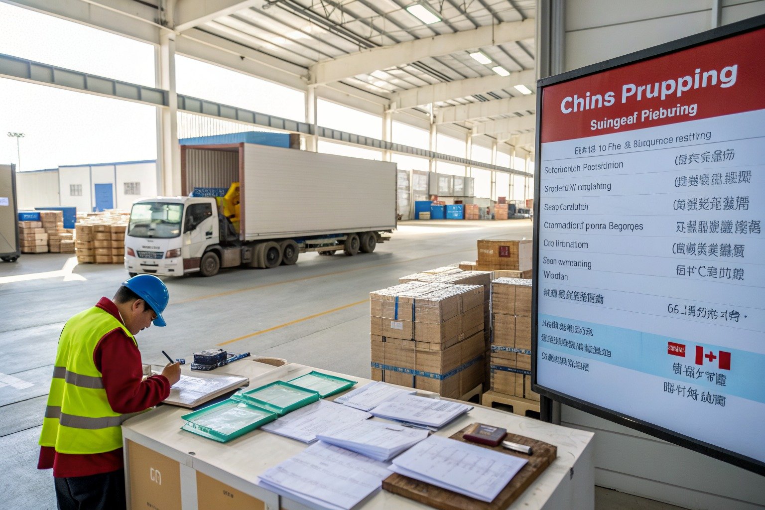 What Is the Best Way to Ship LED lights from China? - Zhejiang warehouse planning scene