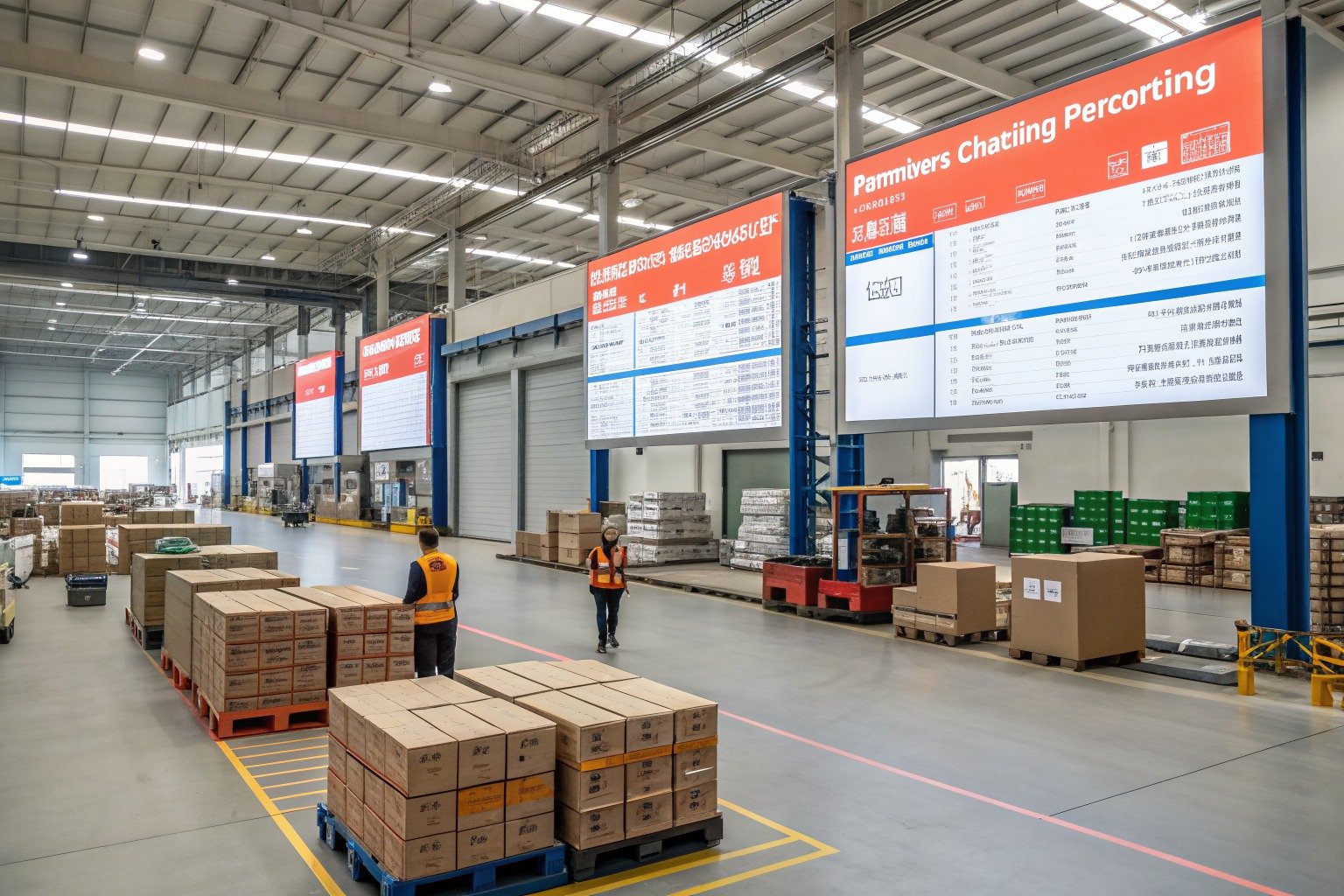 When Is Air Freight Worth It for LED lights from China? - Zhejiang warehouse planning scene