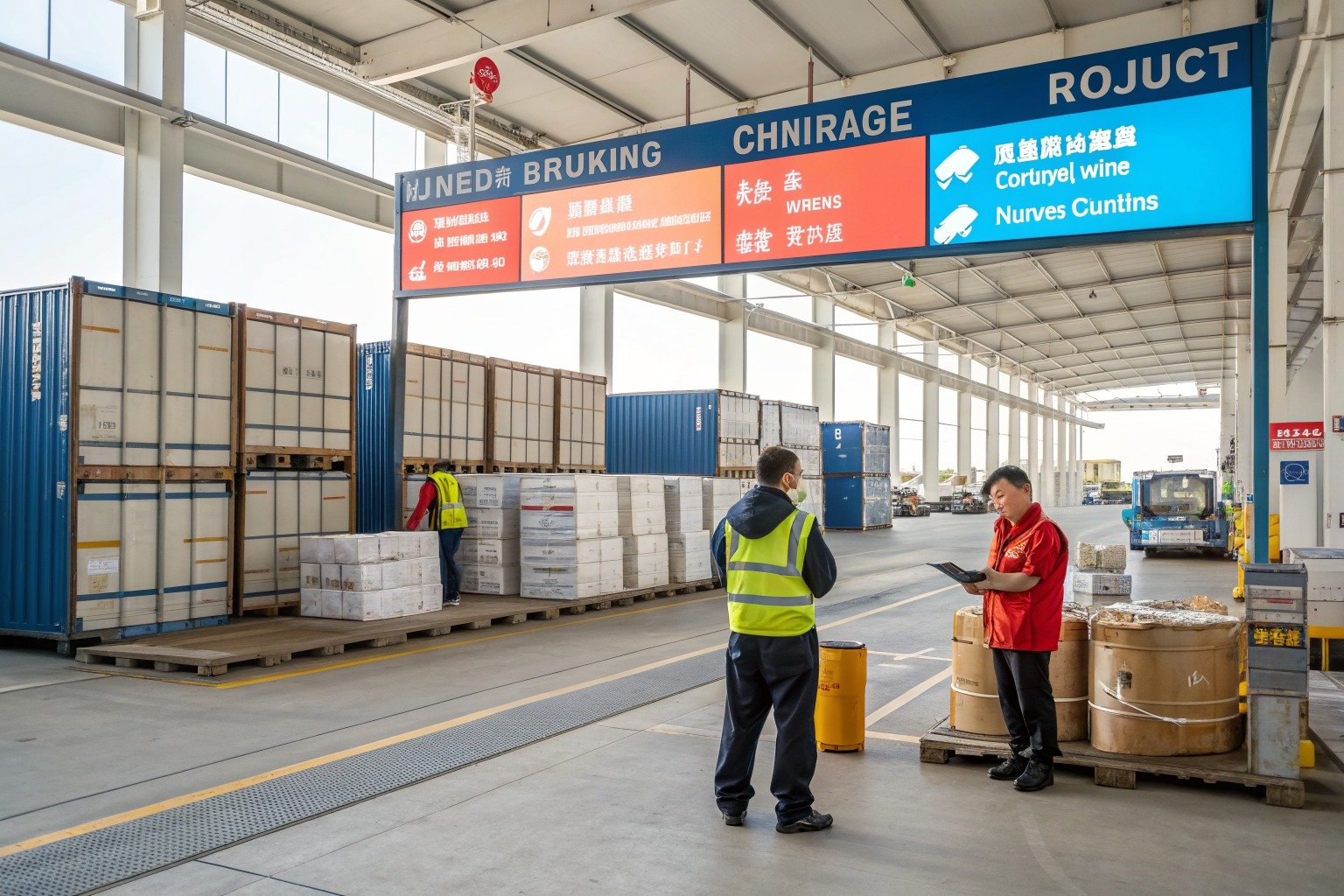 What Is the Best Way to Ship auto parts from China? - Zhejiang warehouse planning scene