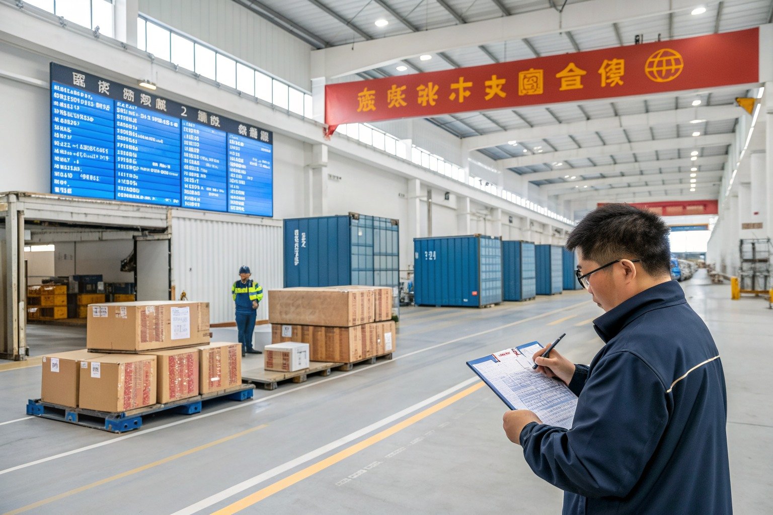 How Can I Lower Freight Cost for auto parts Imported from China? - Zhejiang warehouse planning scene