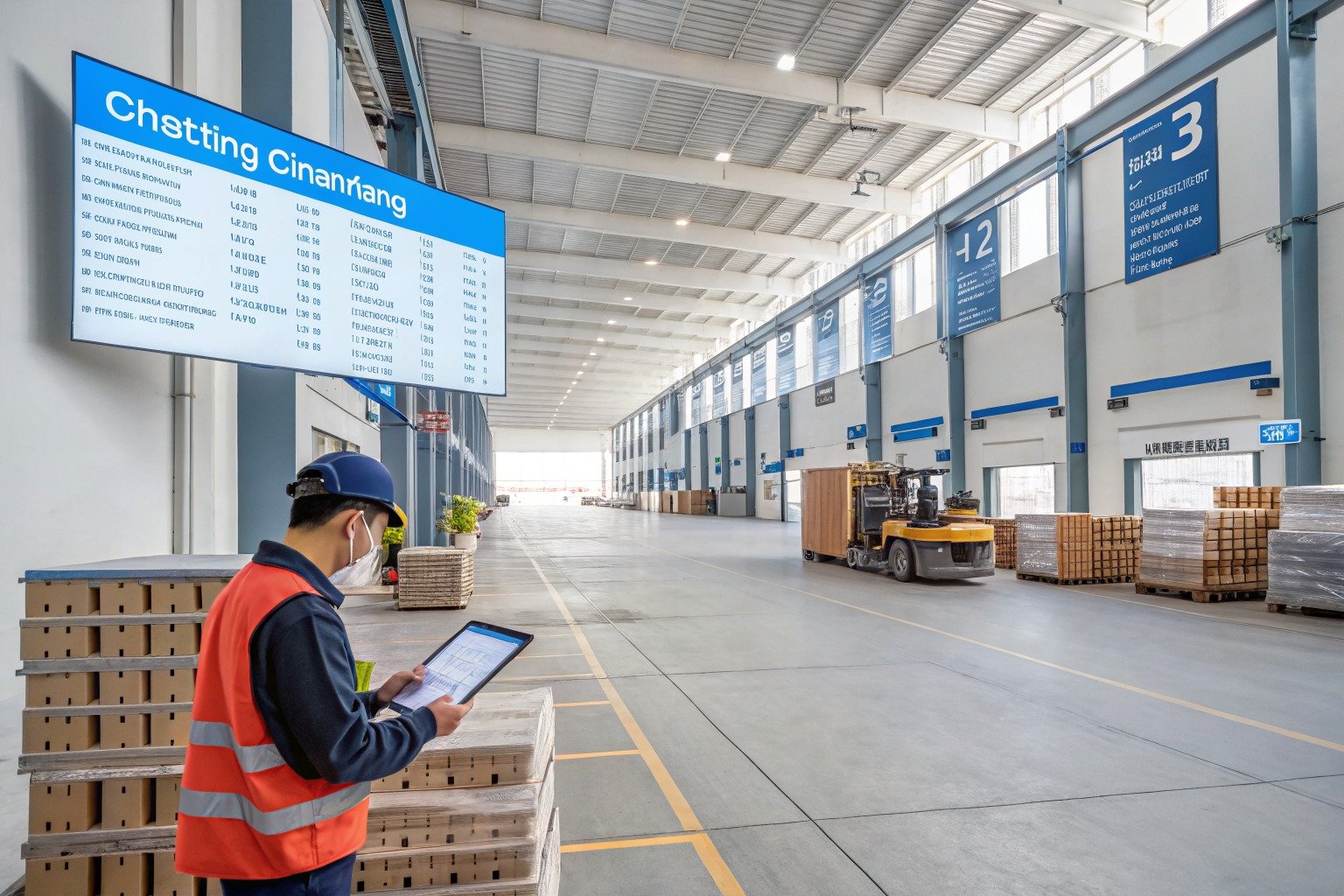 How Long Does Shipping from China to France Take by Sea and Air? - Zhejiang warehouse planning scene
