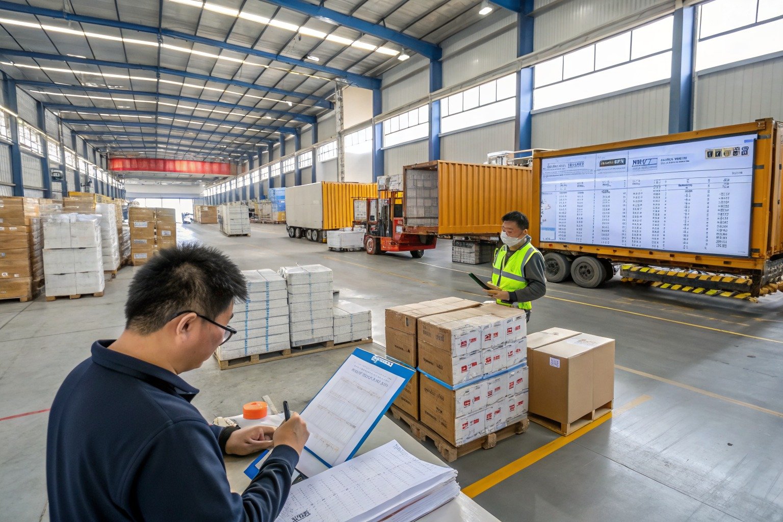 Which Documents Do I Need for Freight from China to France? - Zhejiang warehouse planning scene