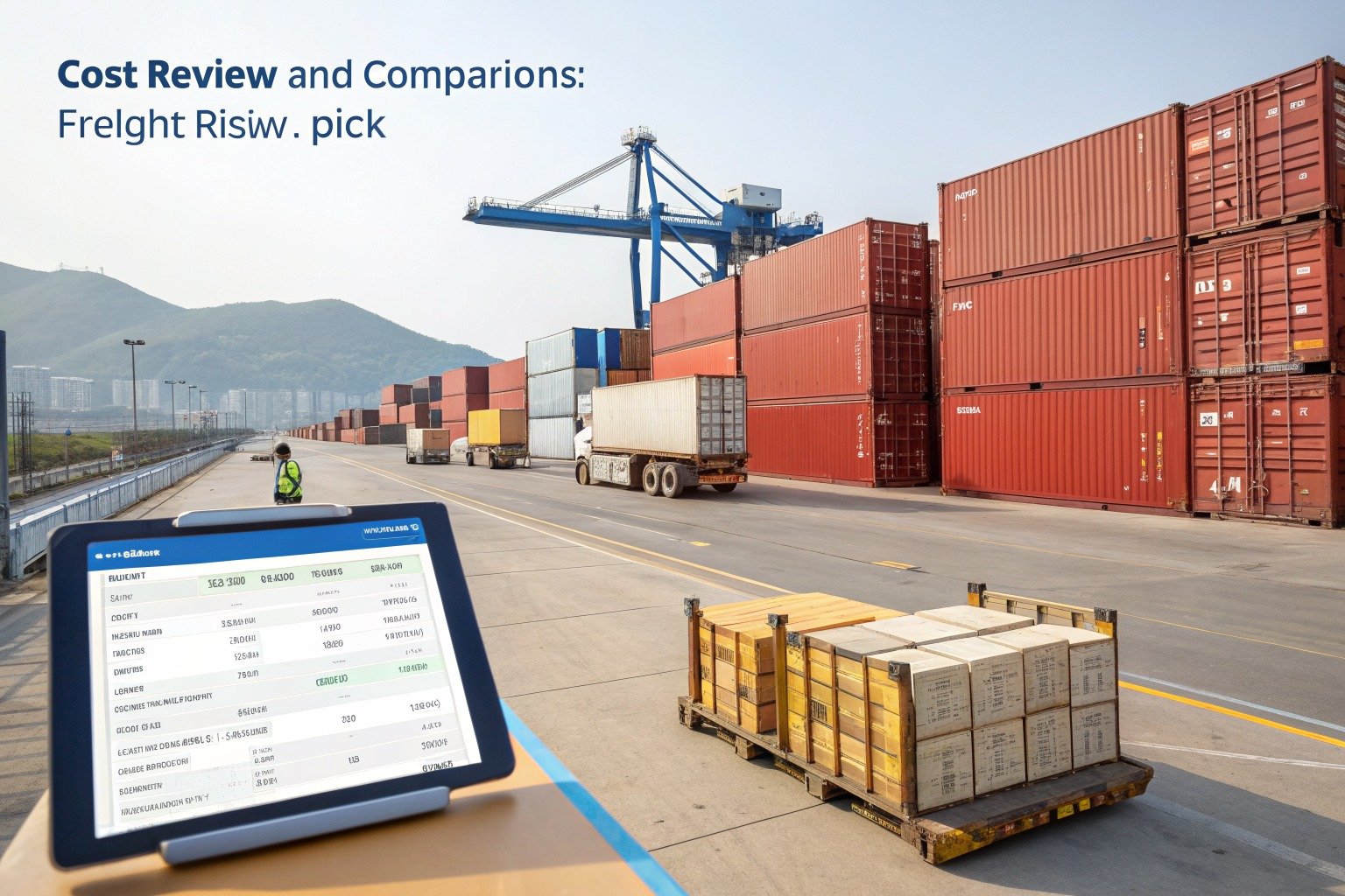 What Should private label brands Ask Before Booking Door-to-Door Shipping from China? - freight cost and risk review